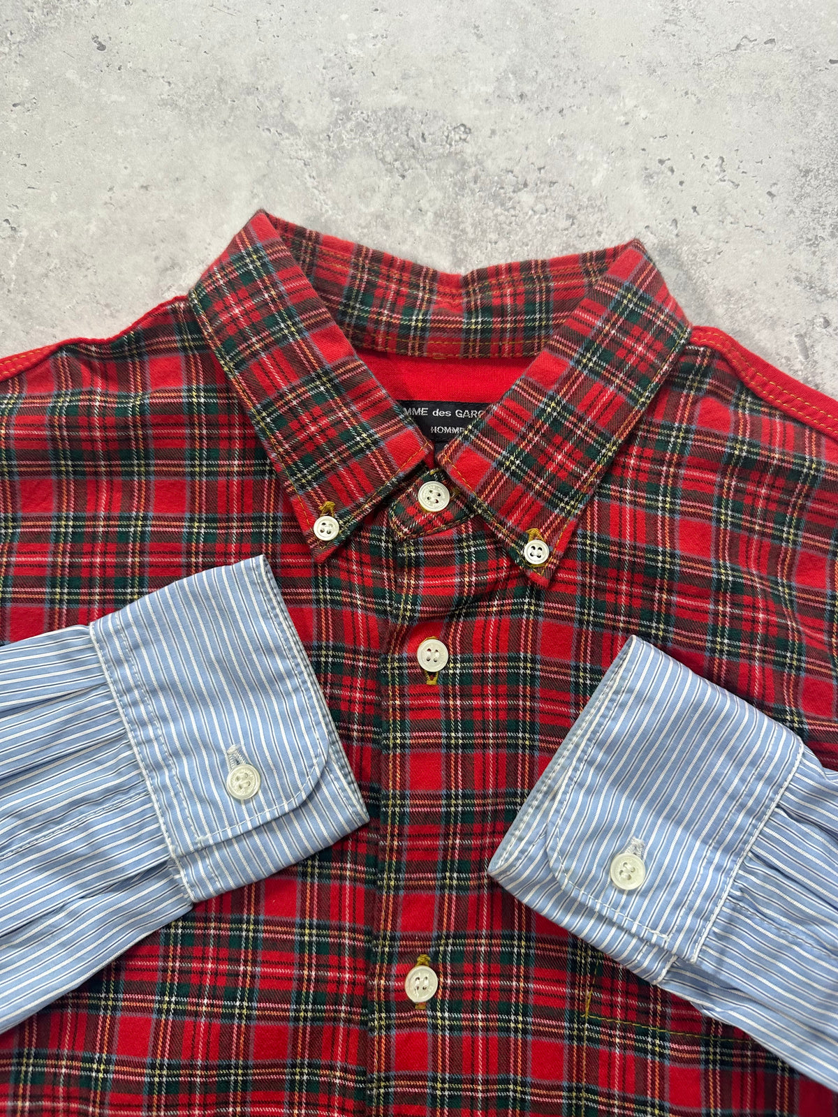 Comme des Garçons Homme AD2016 Plaid Longsleeve Shirt (S/M)