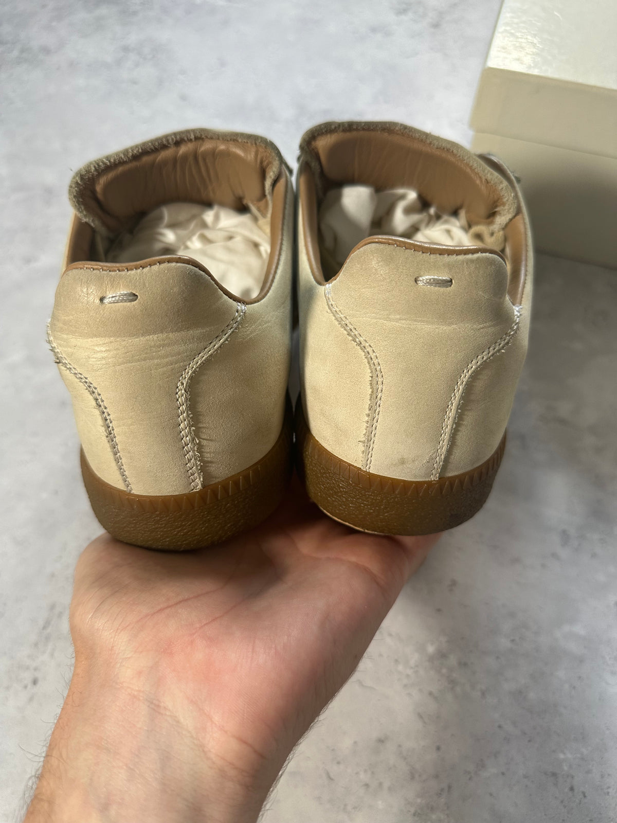 Maison Margiela 2019 Paint Splatter GAT Low Sneakers