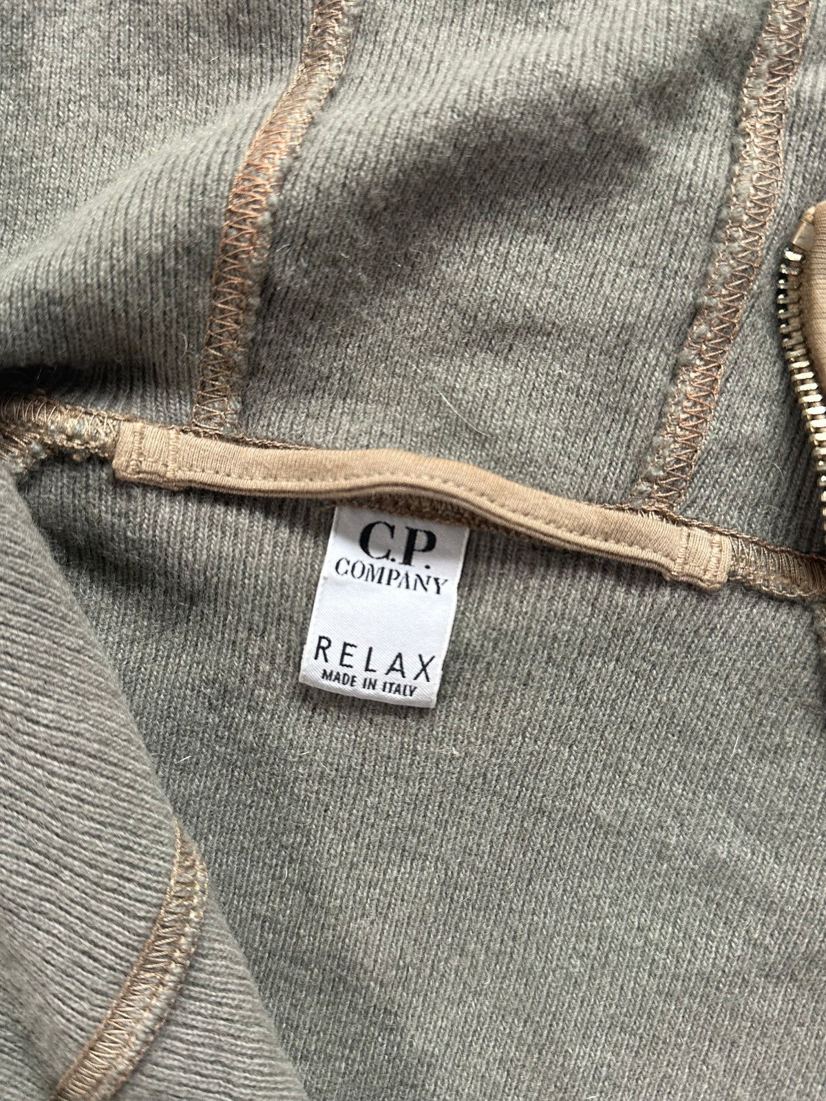 CP Company AW2000 Asymmetrical Zip Ninja Hoodie by Paul Harvey (L-XL)