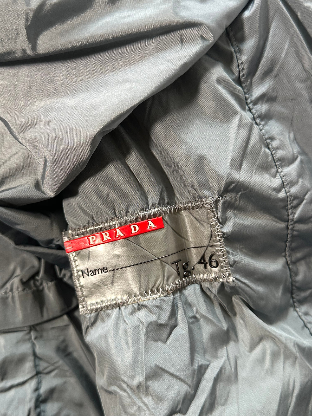 Prada Sport 2000s Technical Padded Hooded Jacket (S-M)