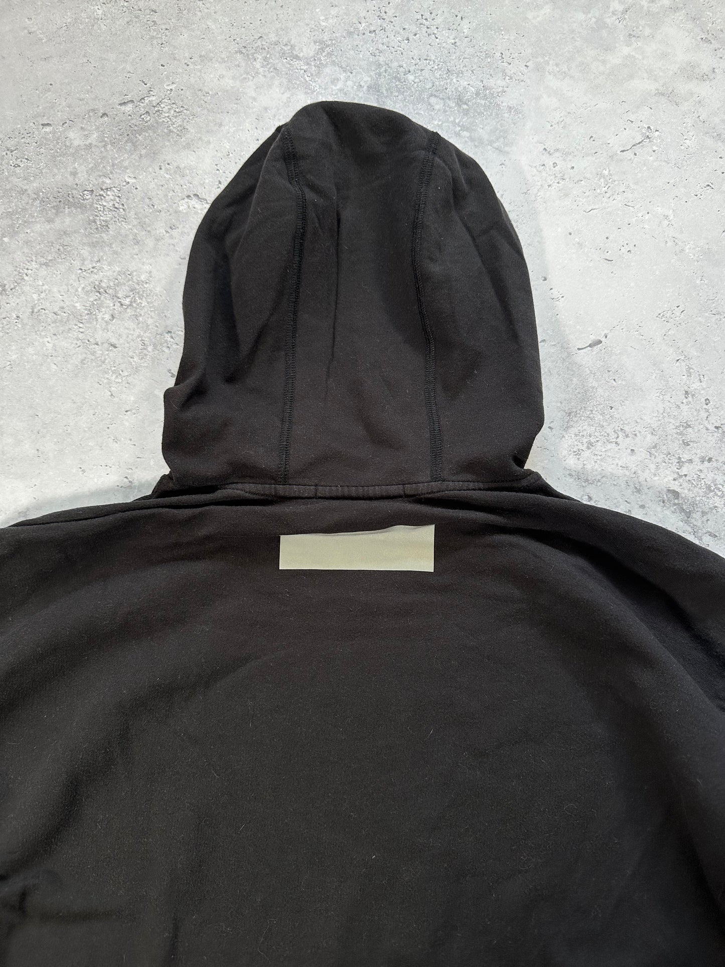 Stone Island Reflective Panel Spell Out Hoodie (L)