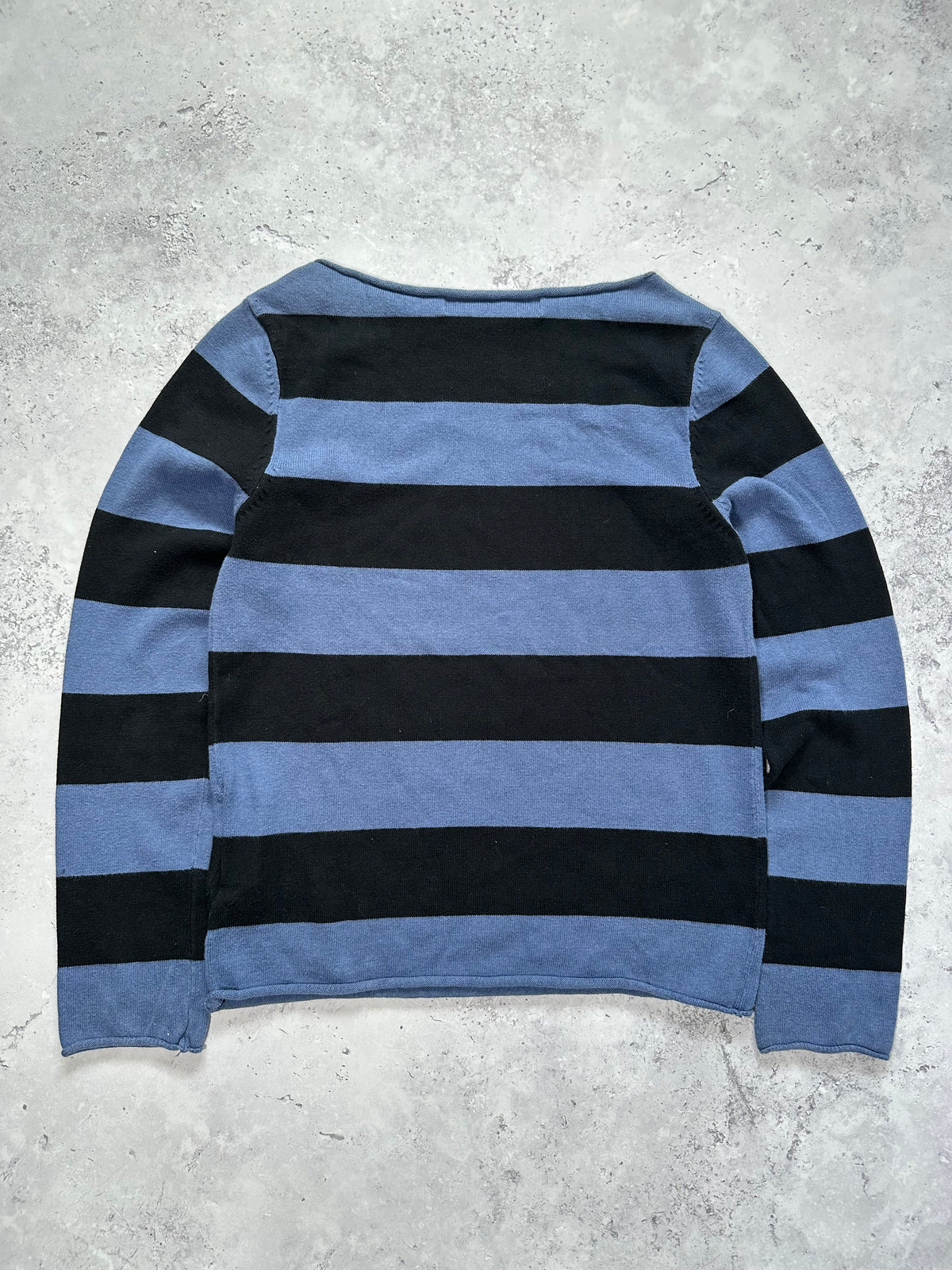 Comme des Garçons AD2005 Striped Spellout Tshirt