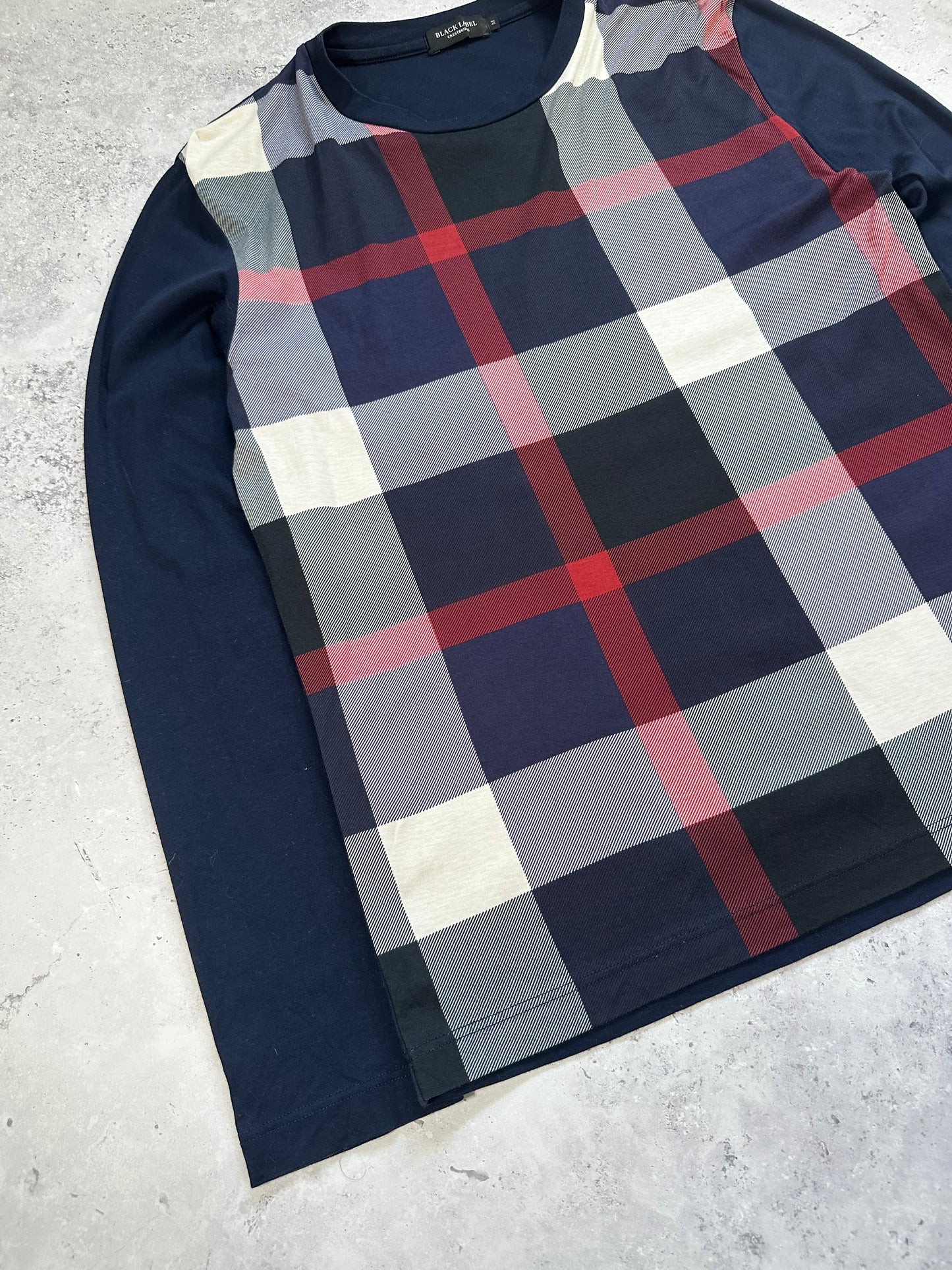 Burberry Black Label 2011 Plaid Check Longsleeve T-Shirt