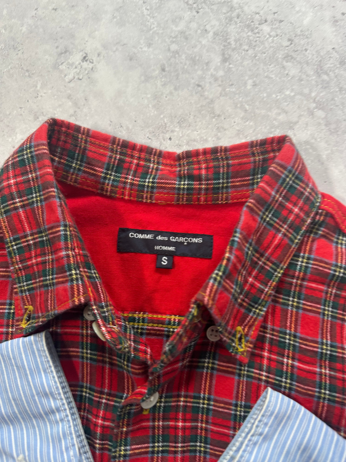 Comme des Garçons Homme AD2016 Plaid Longsleeve Shirt (S/M)
