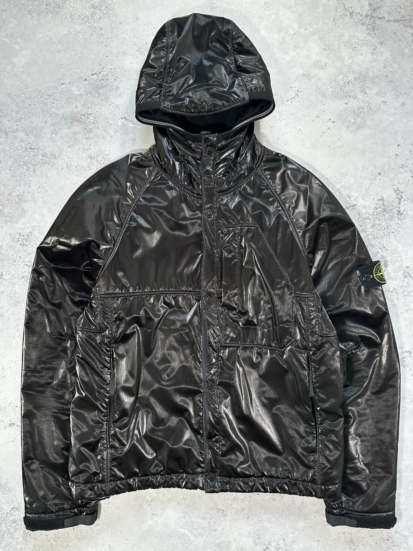 Stone Island 2008 Prismatic Silk Zip Archivio Jacket