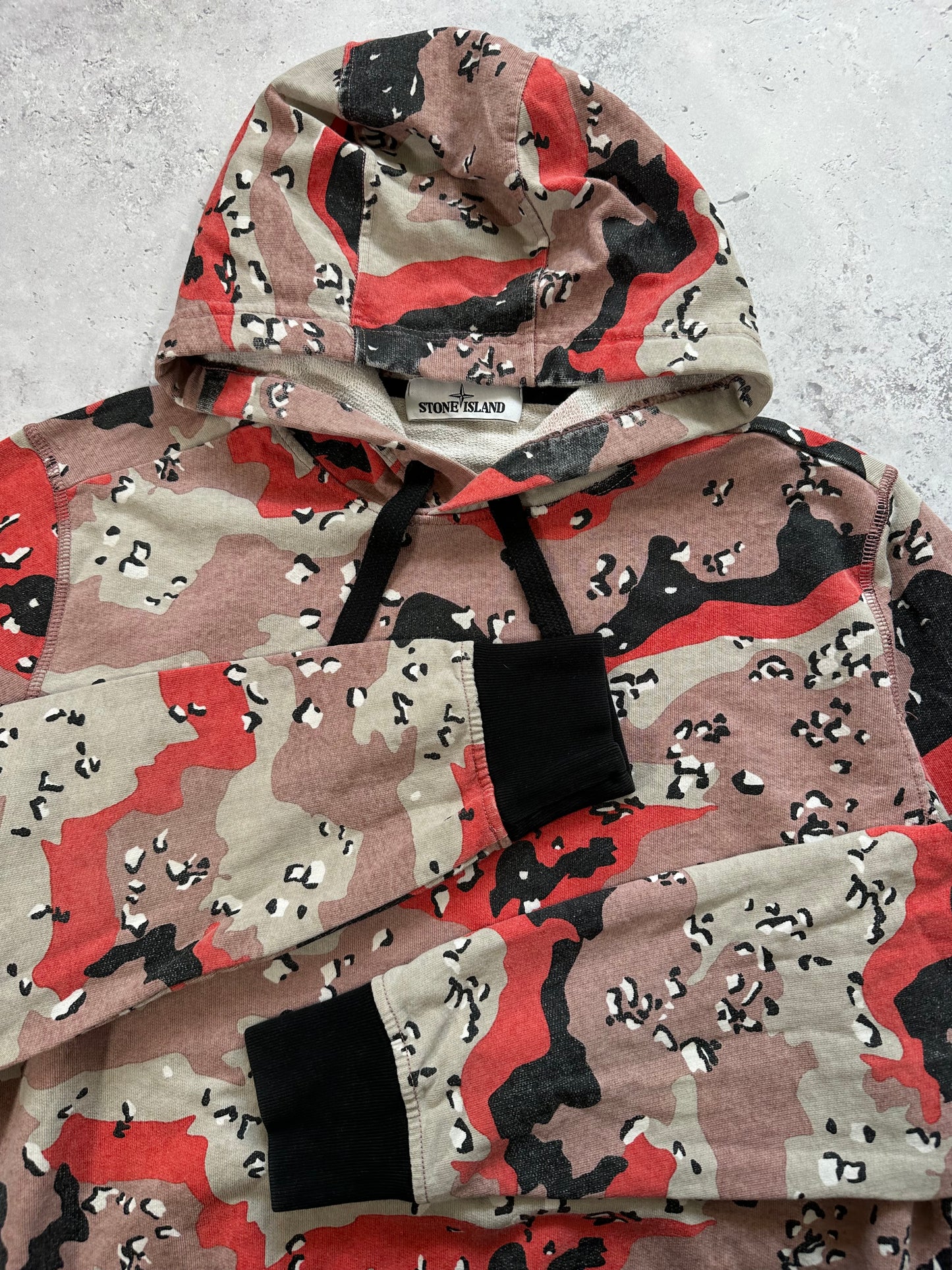 Stone Island Desert Camo Hoodie (M)