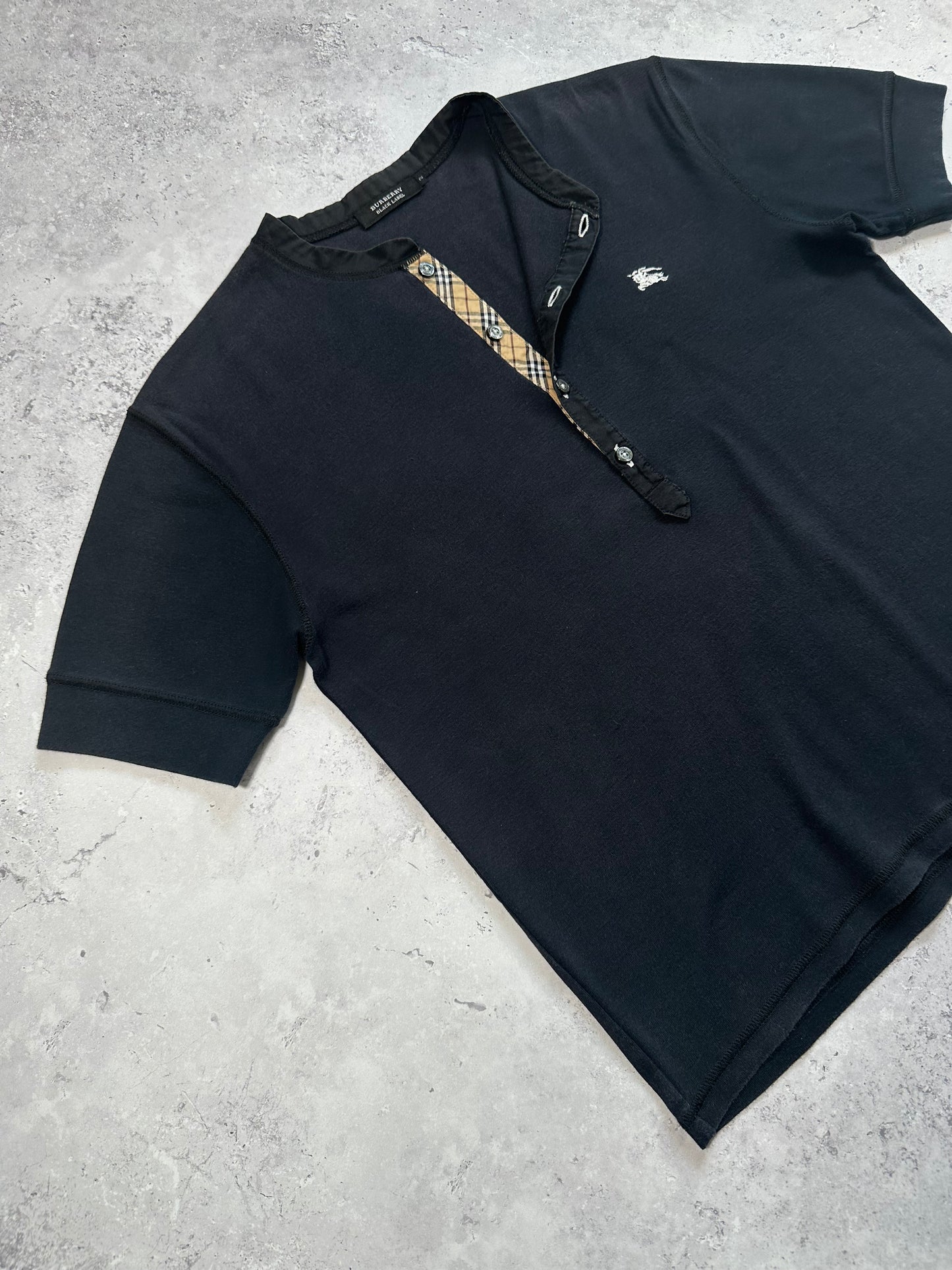 Burberry Black Label Henley T-Shirt (S)