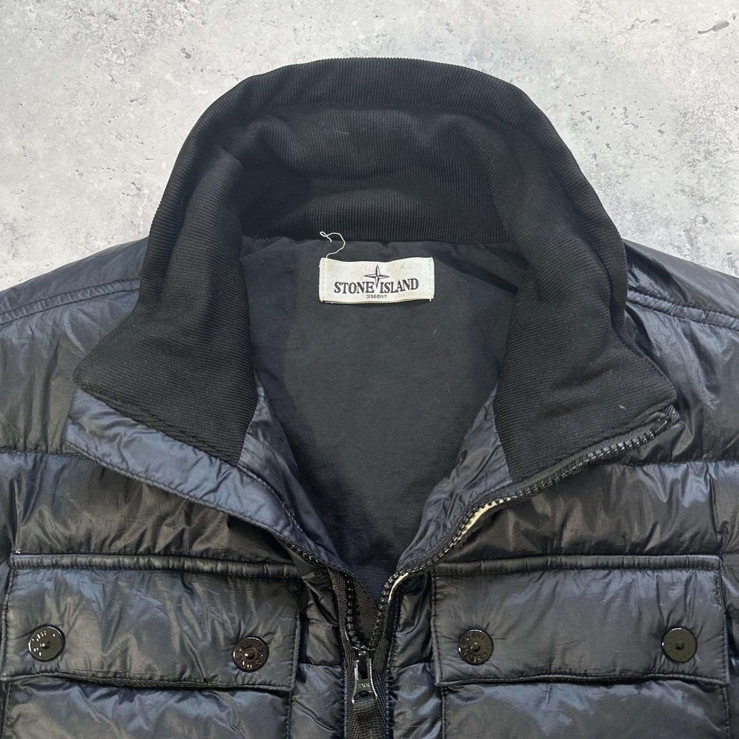 Stone Island 2013 Garment Dyed Down Puffer Jacket (M)