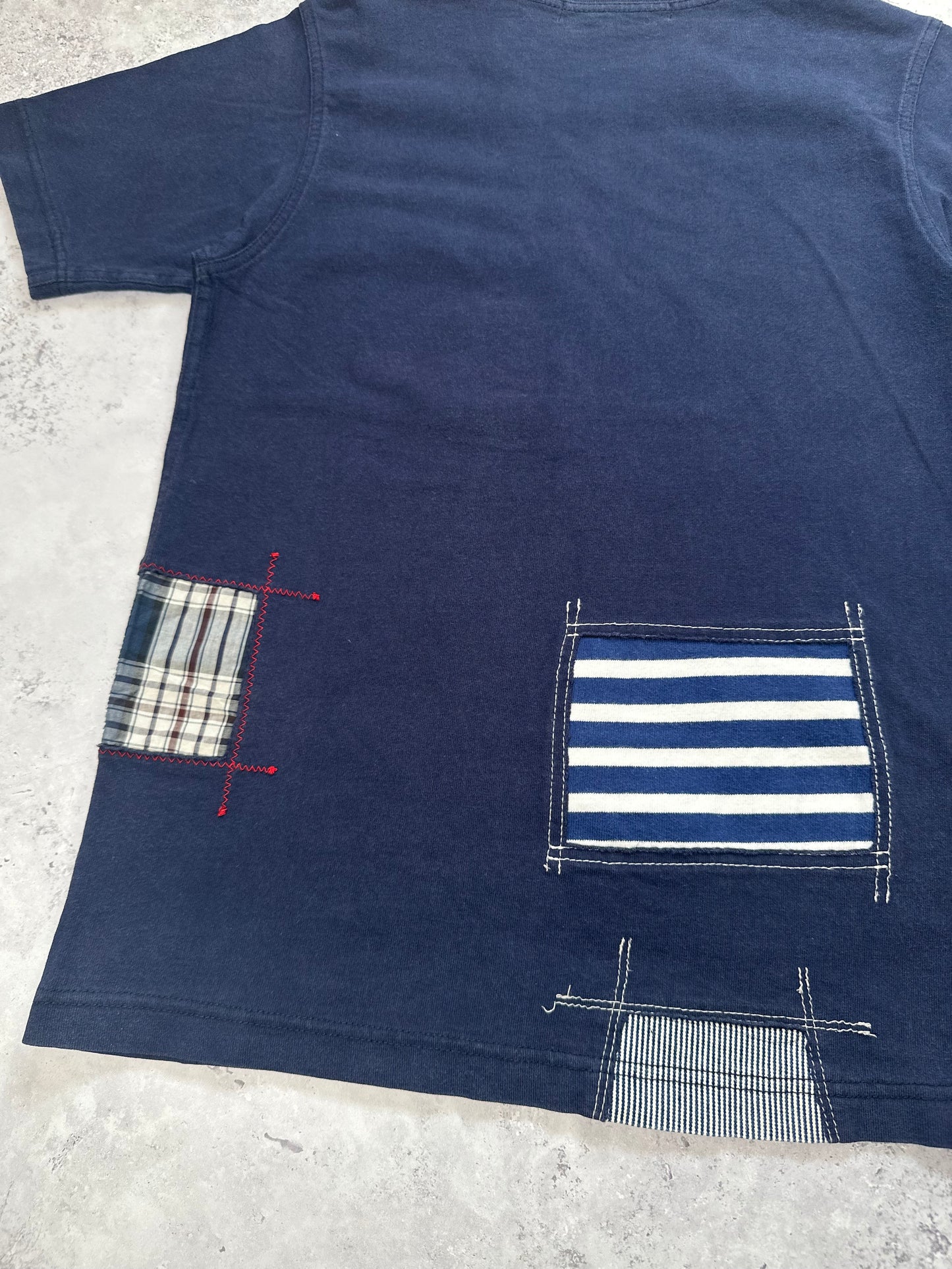 Junya Watanabe MAN Comme Des Garçons 2012 Patchwork Pocket Tshirt (s)