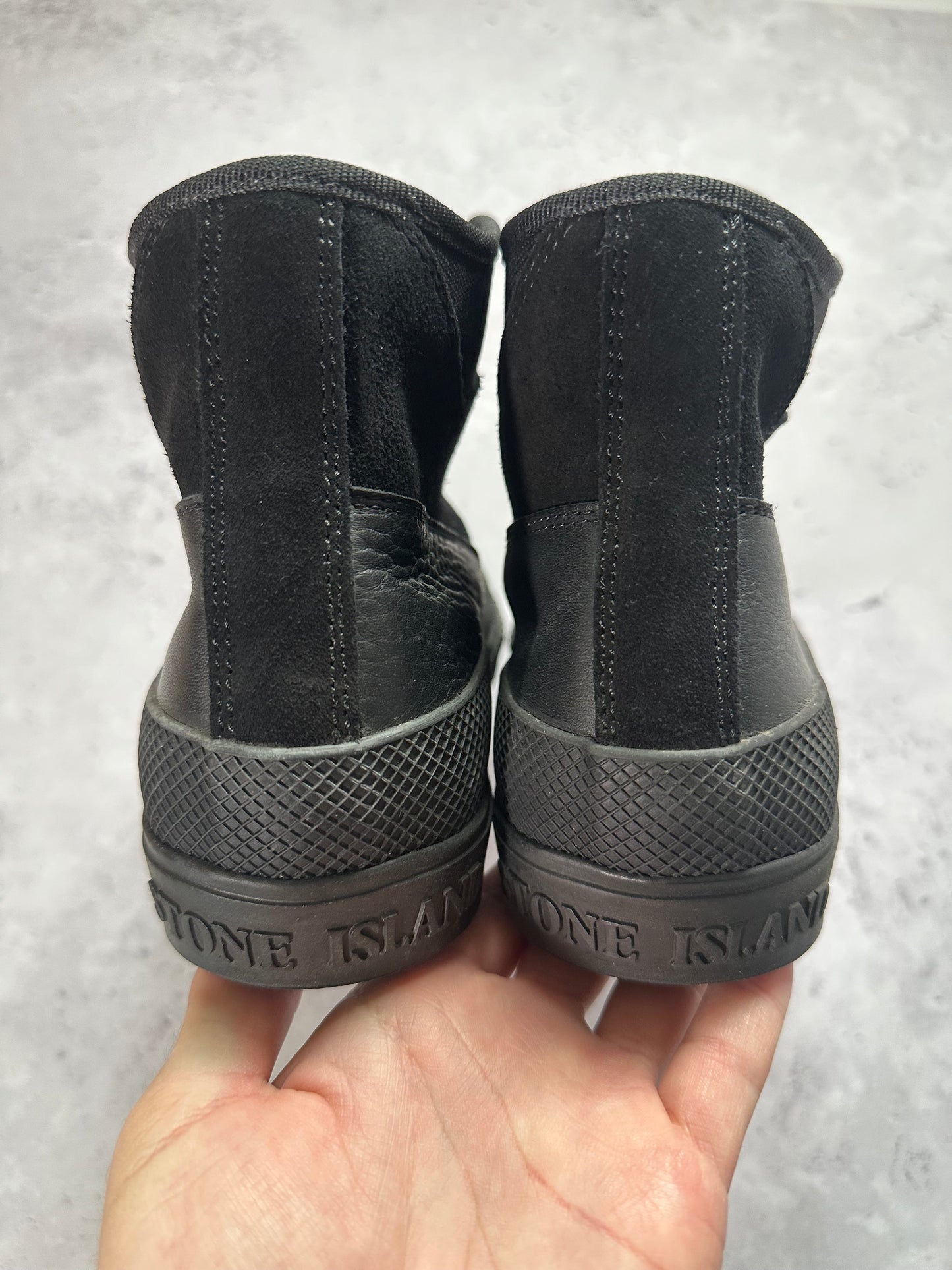Stone Island x Diemme Black Ghost High Top Boots EU40