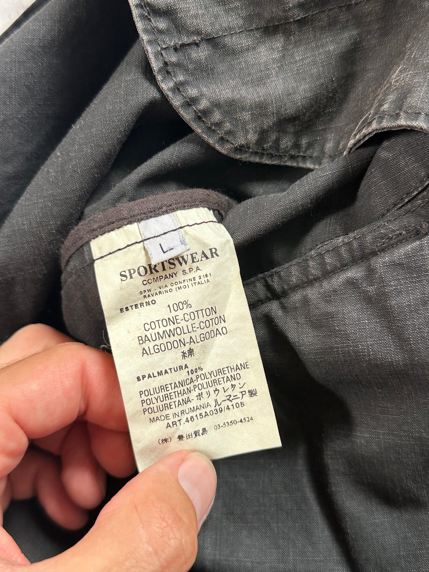 Stone Island SS2007 Utility Chore Jacket (L)