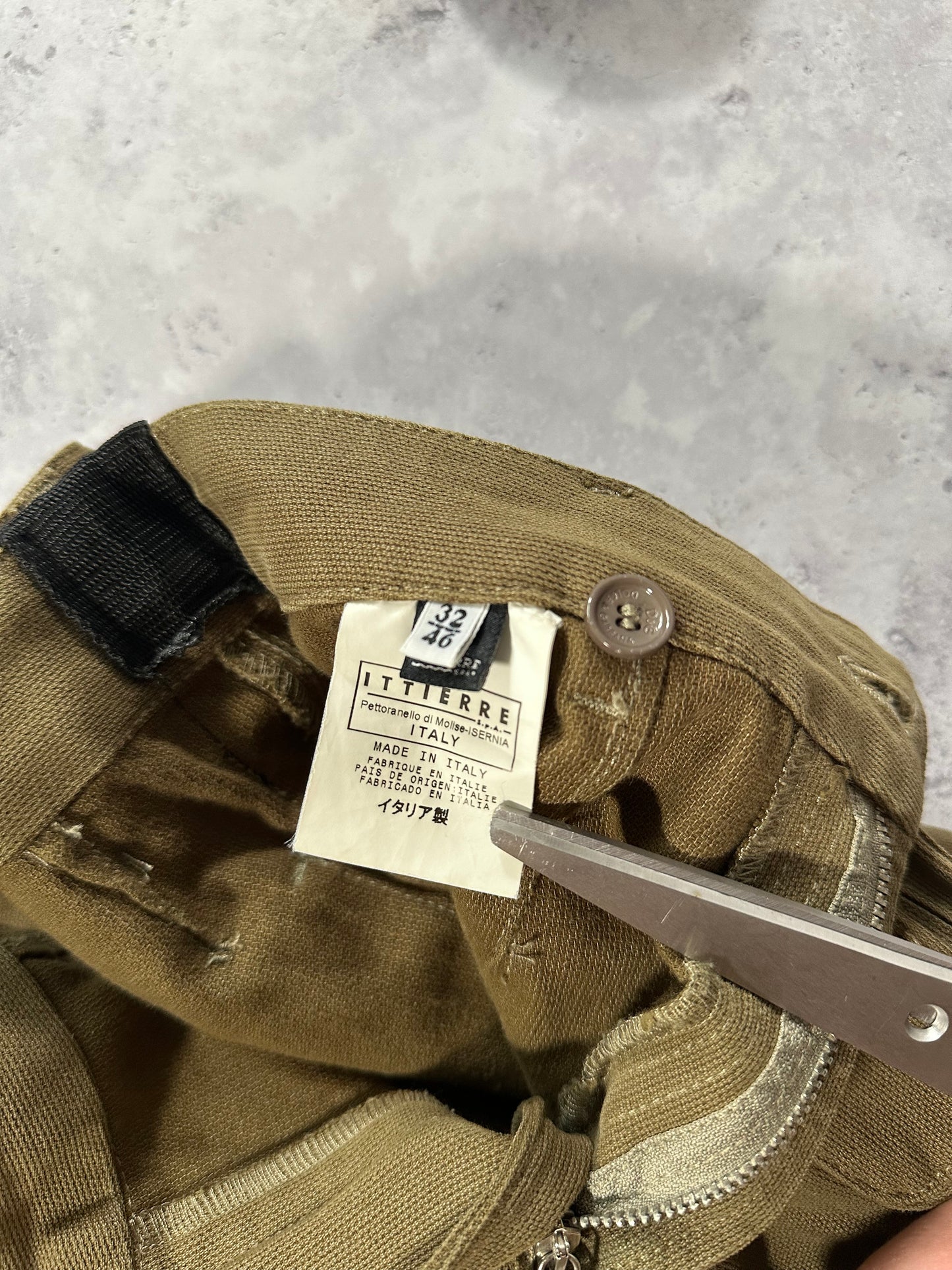 D&G Dolce & Gabbana 2003 Bondage Multipocket Cargo Pants