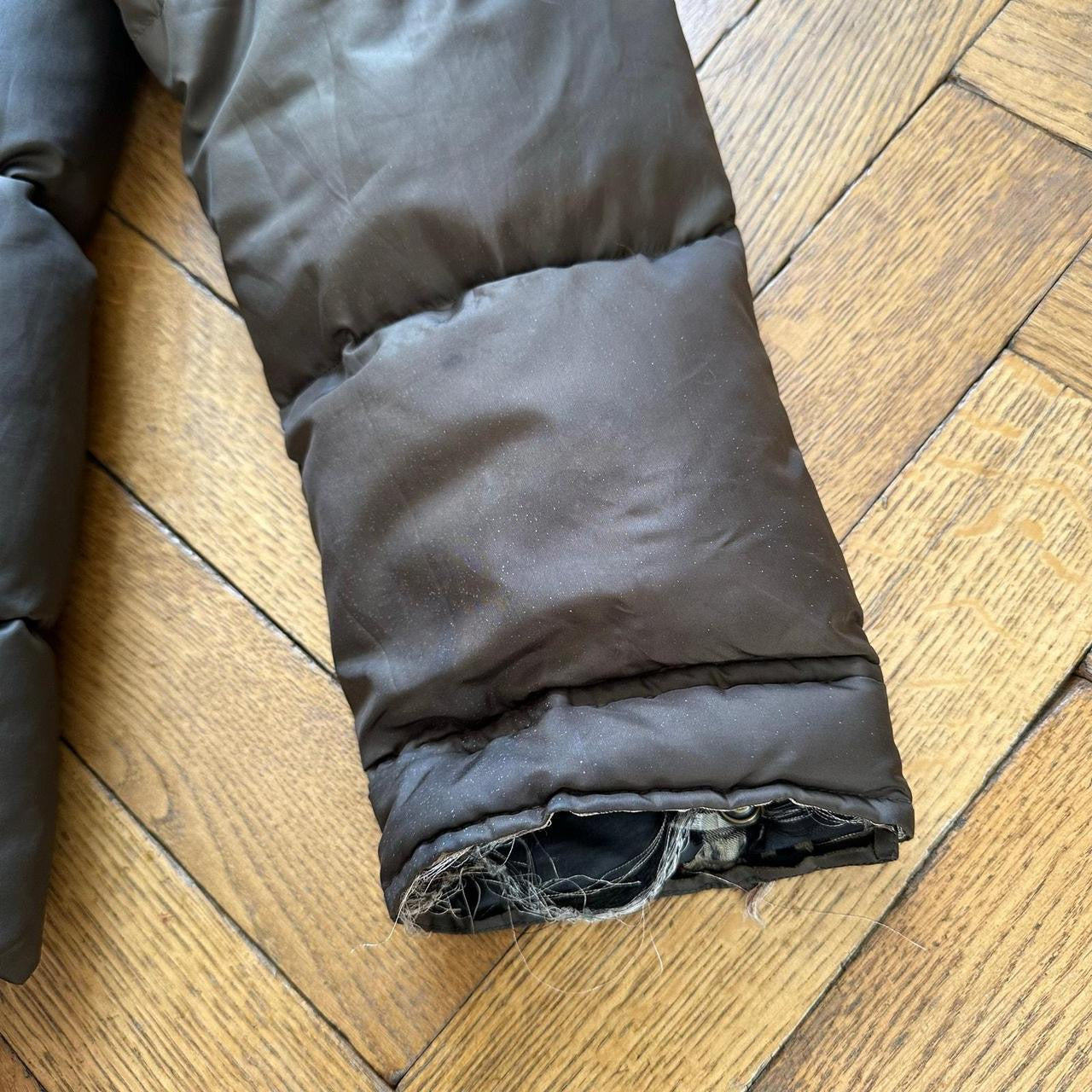 Burberry Black Label Fur Hood Puffer Jacket LL