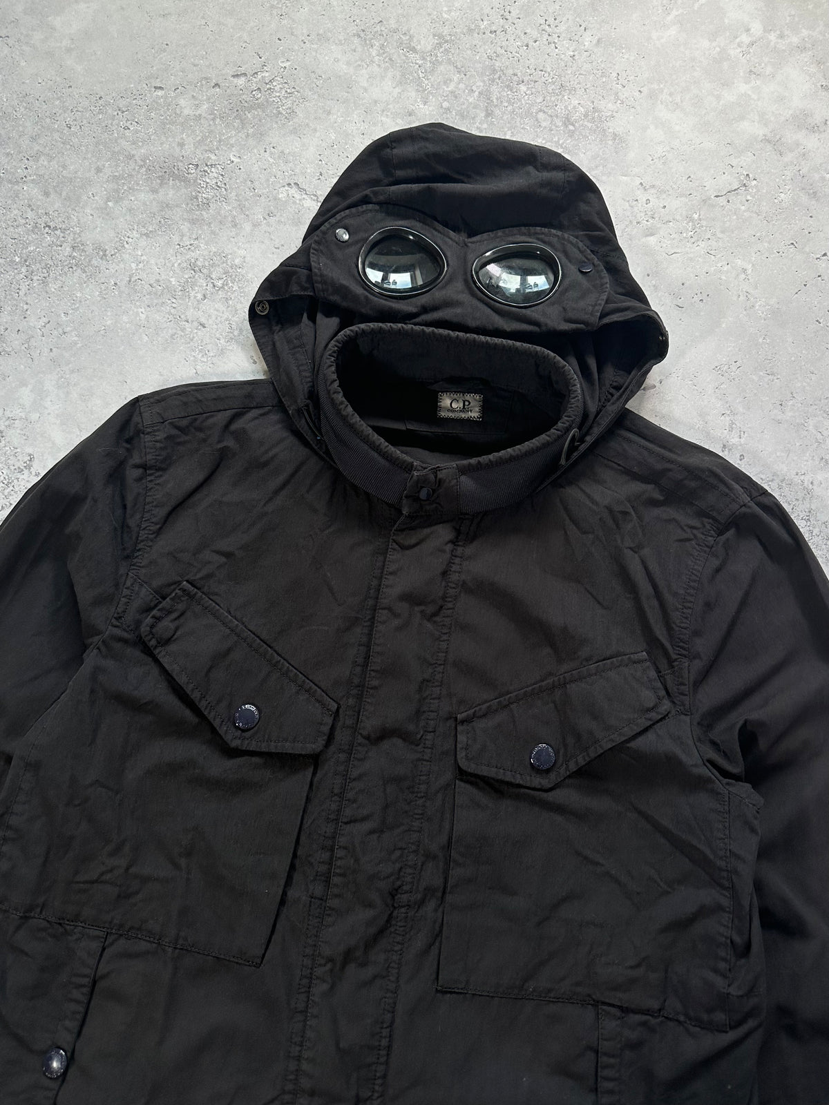 CP Company 2016 50 Fili Nylon Cotton Goggle Utility Jacket (L/M)