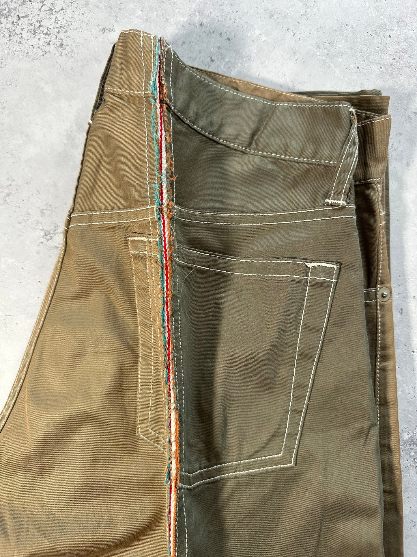 Comme Des Garçons Homme AD2000 Archive Split Seam Reconstruction Trousers (30)