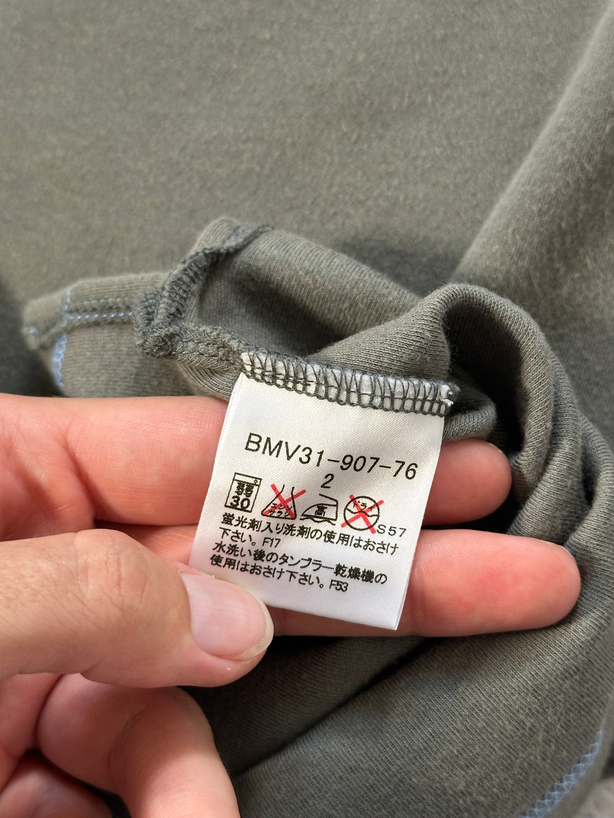Burberry Black Label 2008 Shoulder Check Longsleeve Tshirt (S)