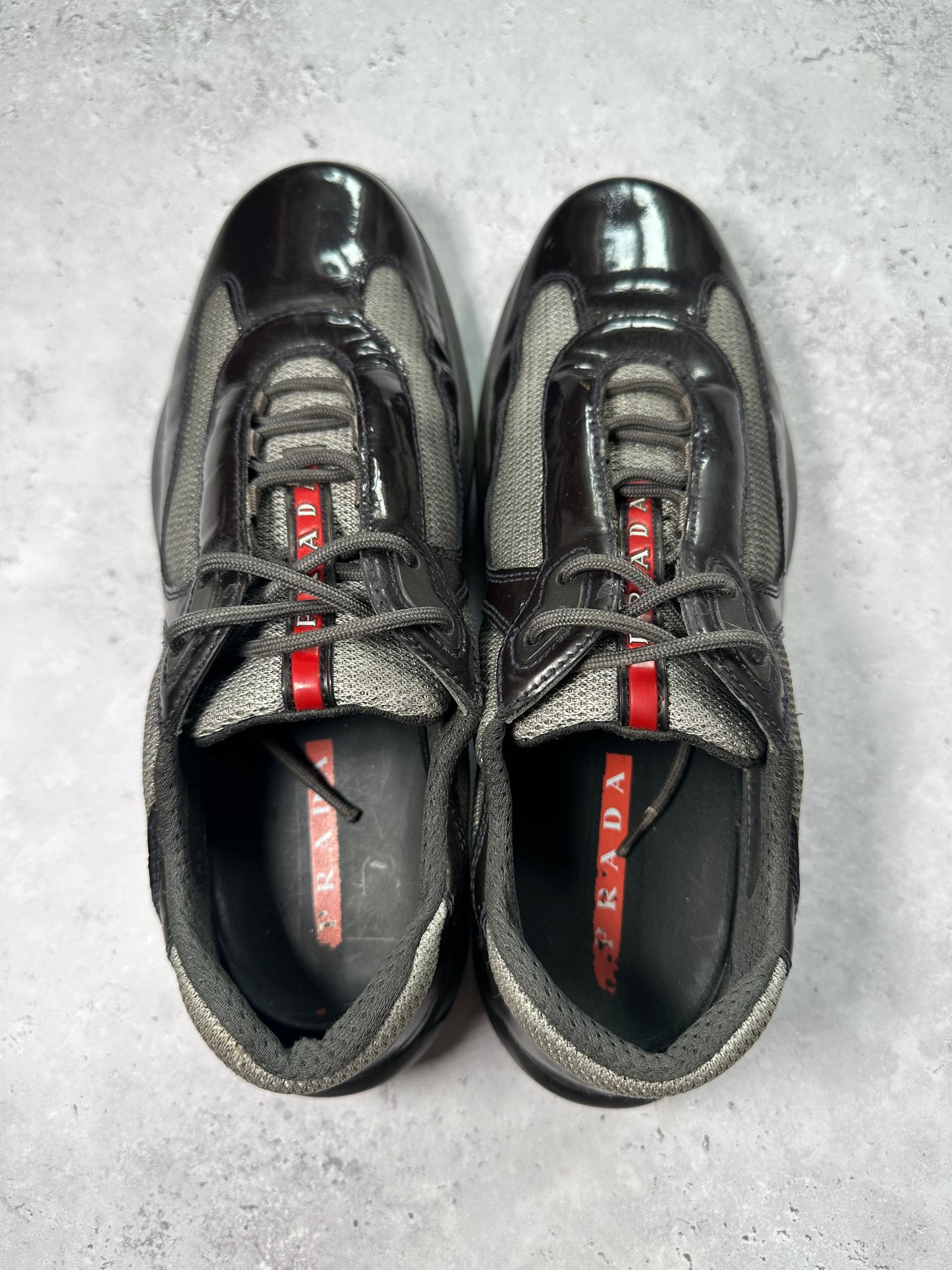 Prada America’s Cup Sneakers in Black