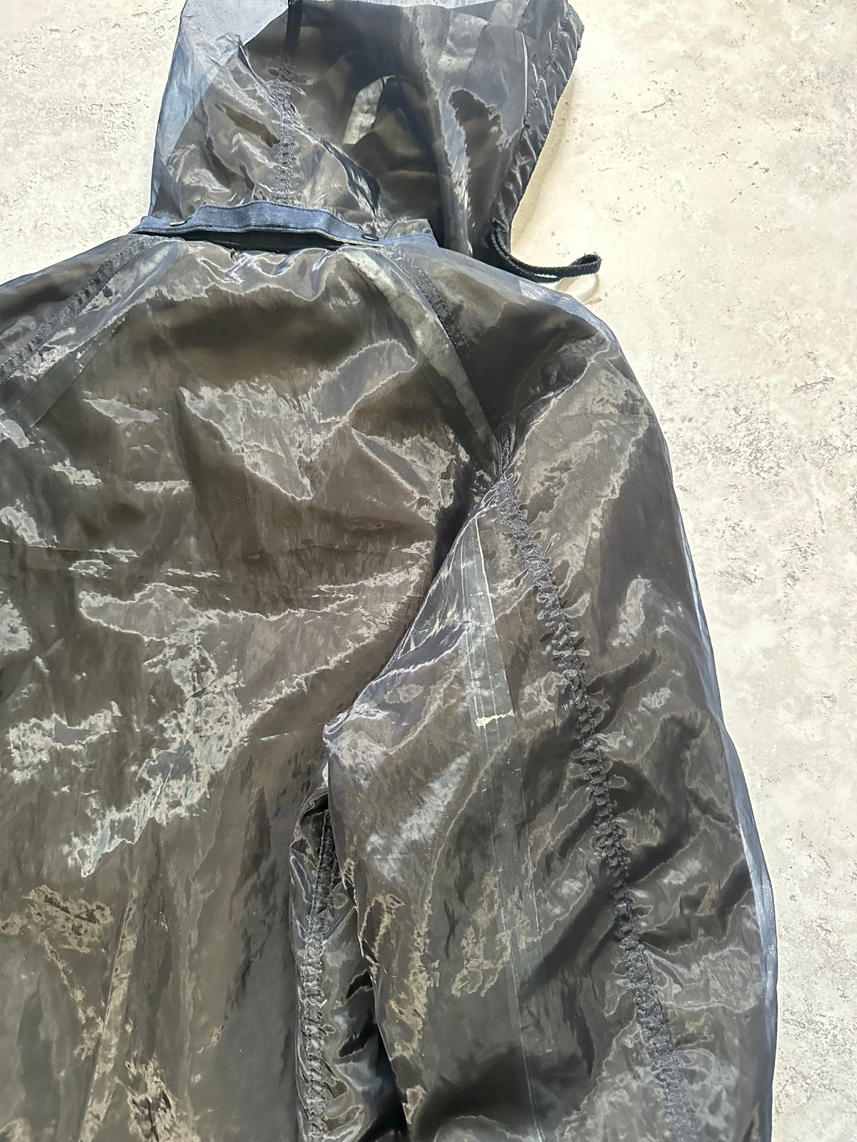 Stone Island SS2001 Monofilament Jacket by Paul Harvey (XXL)