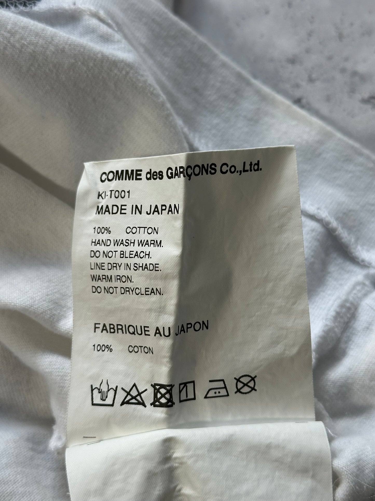 COMME des GARÇONS Homme AD2022 Circle Graphic T-Shirt (L)