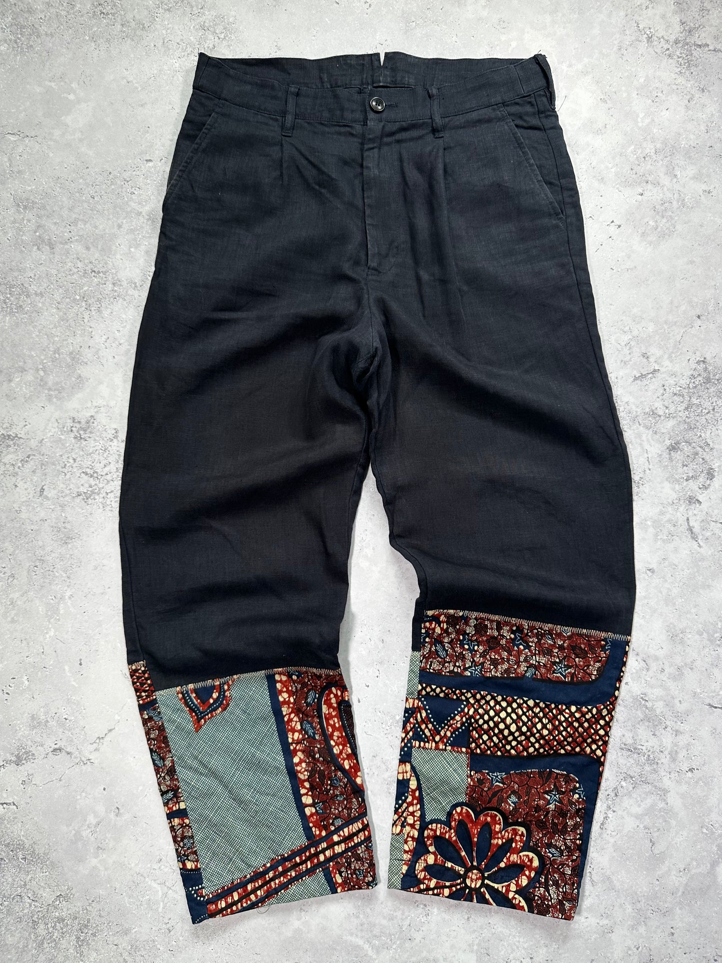 Junya Watanabe MAN Comme Des Garçons AD2015 Patchwork Trousers (M)