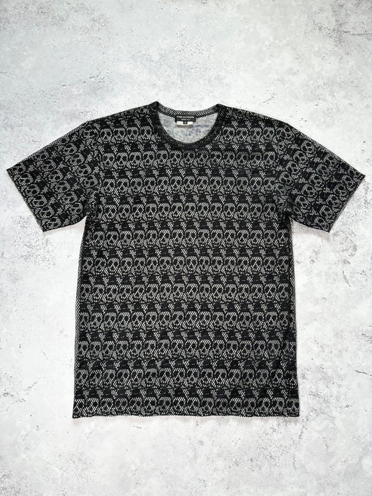 Comme des Garçons Homme Plus AD2010 Mesh Skull Tshirt (S)