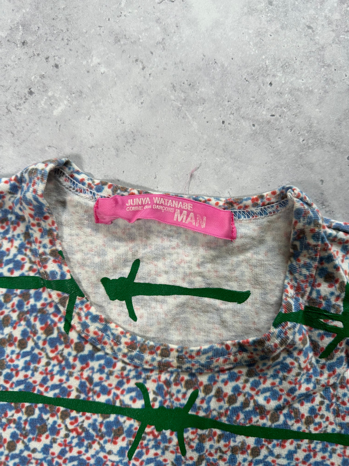Junya Watanabe MAN Comme des Garçons AD2003 Barbedwire Tshirt (S)