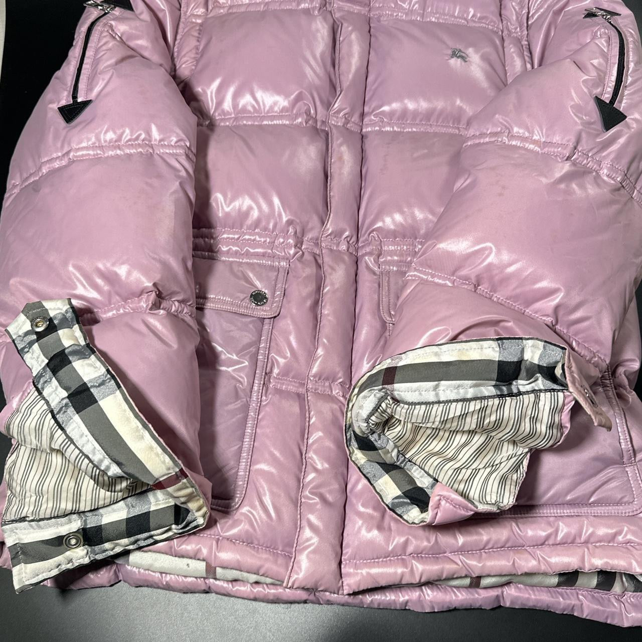 00’s Burberry Black Label Down Puffer Jacket (M)