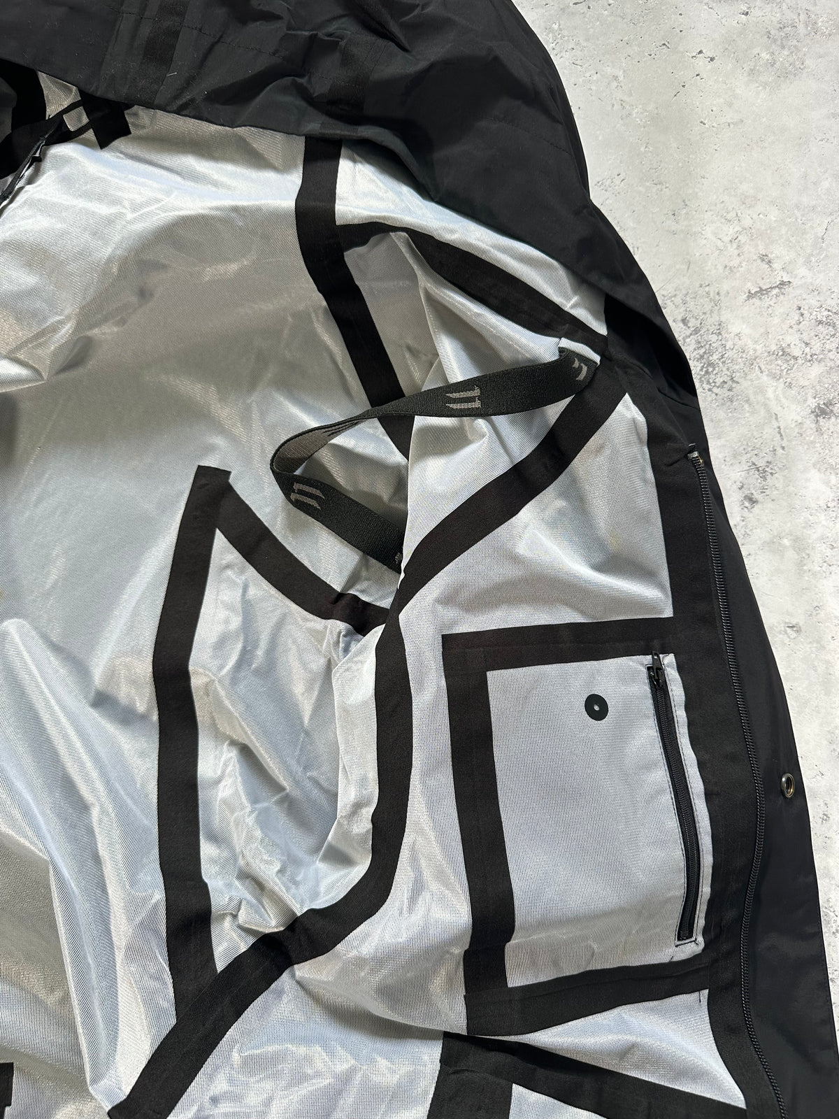11 by Boris Bidjan Saberi Taped Seam Technical Shell Parka Jacket (XXL)
