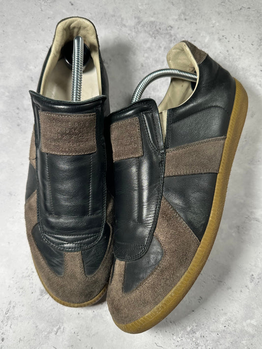 Maison Margiela 2012 Slip On GAT Sneakers in Brown (EU43, suitable for EU44)