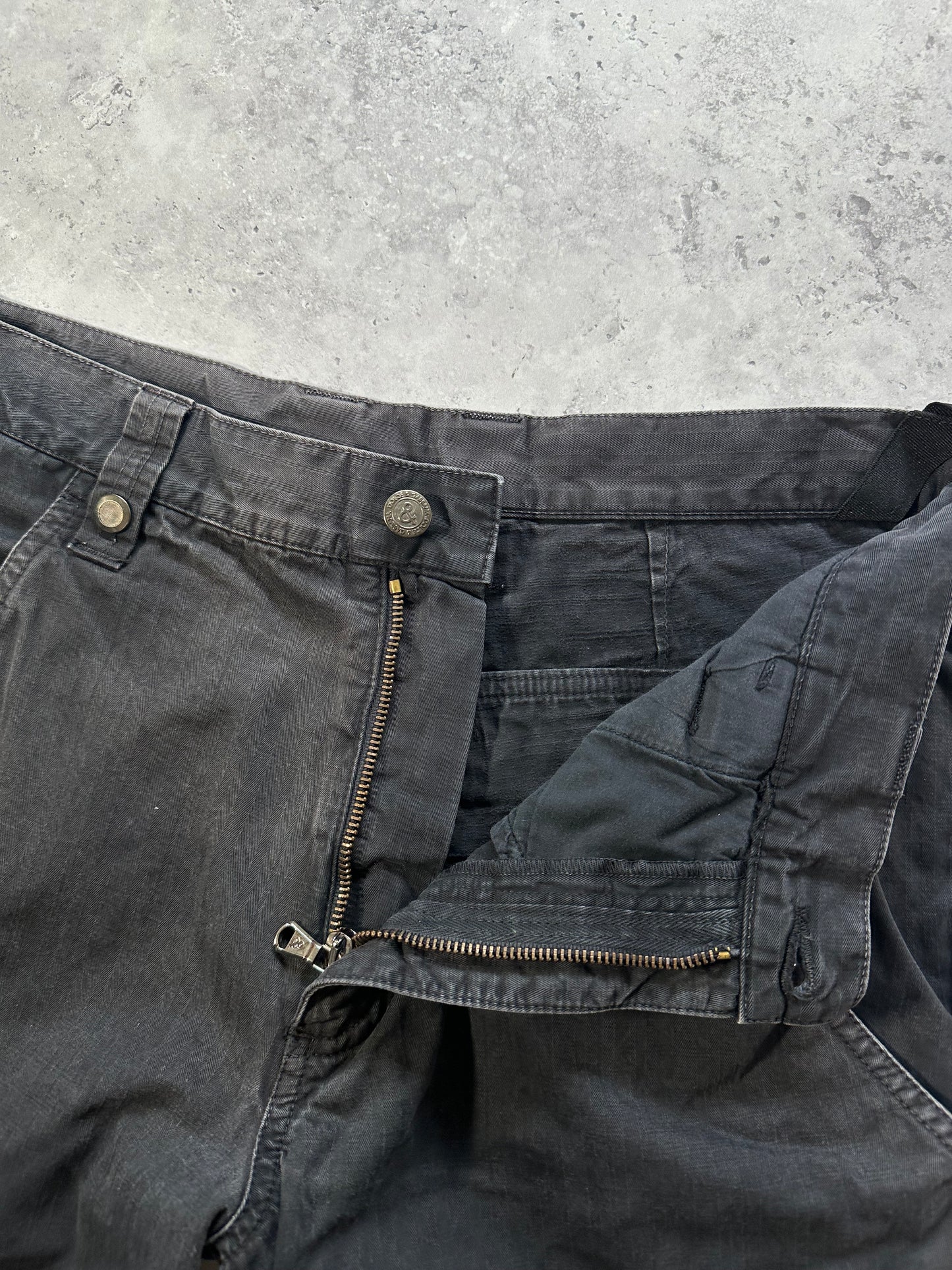 D&G Dolce & Gabbana 2005 Bondage Cargo Pants (W32 L32)