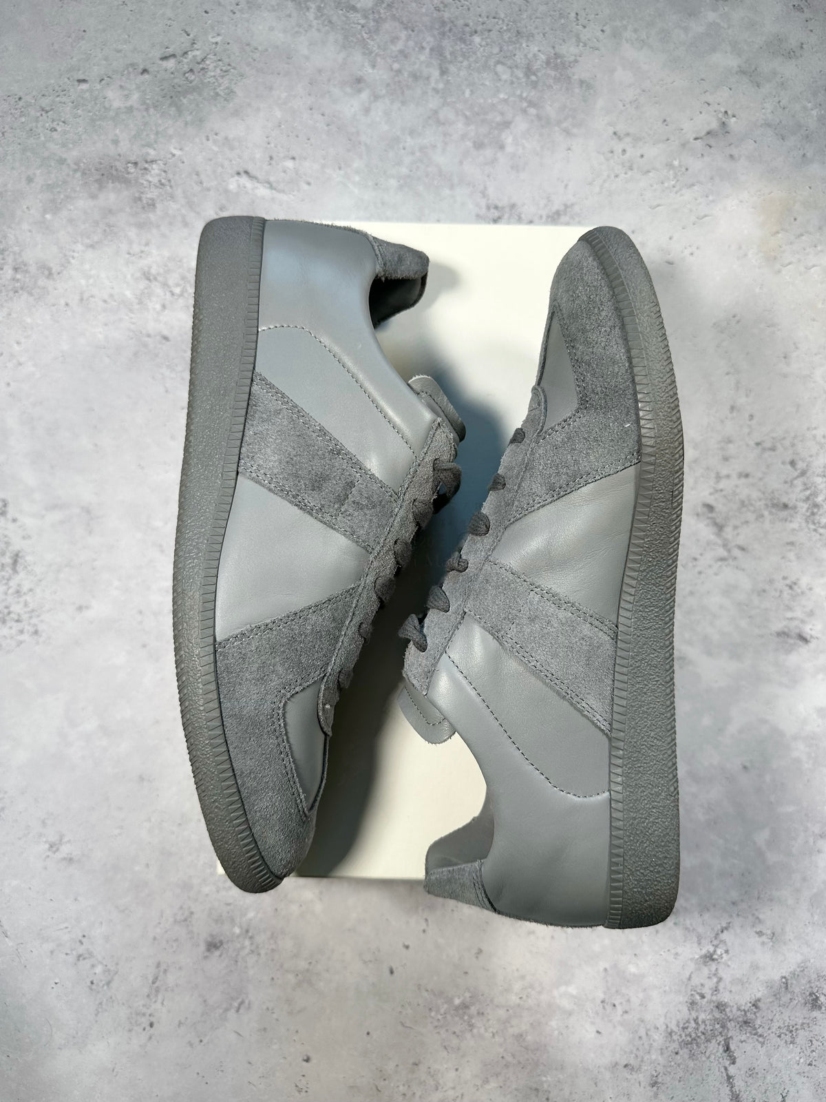 Maison Margiela 2018 GAT Low Sneakers in Cloud Grey (EU45 / UK11 / US12)