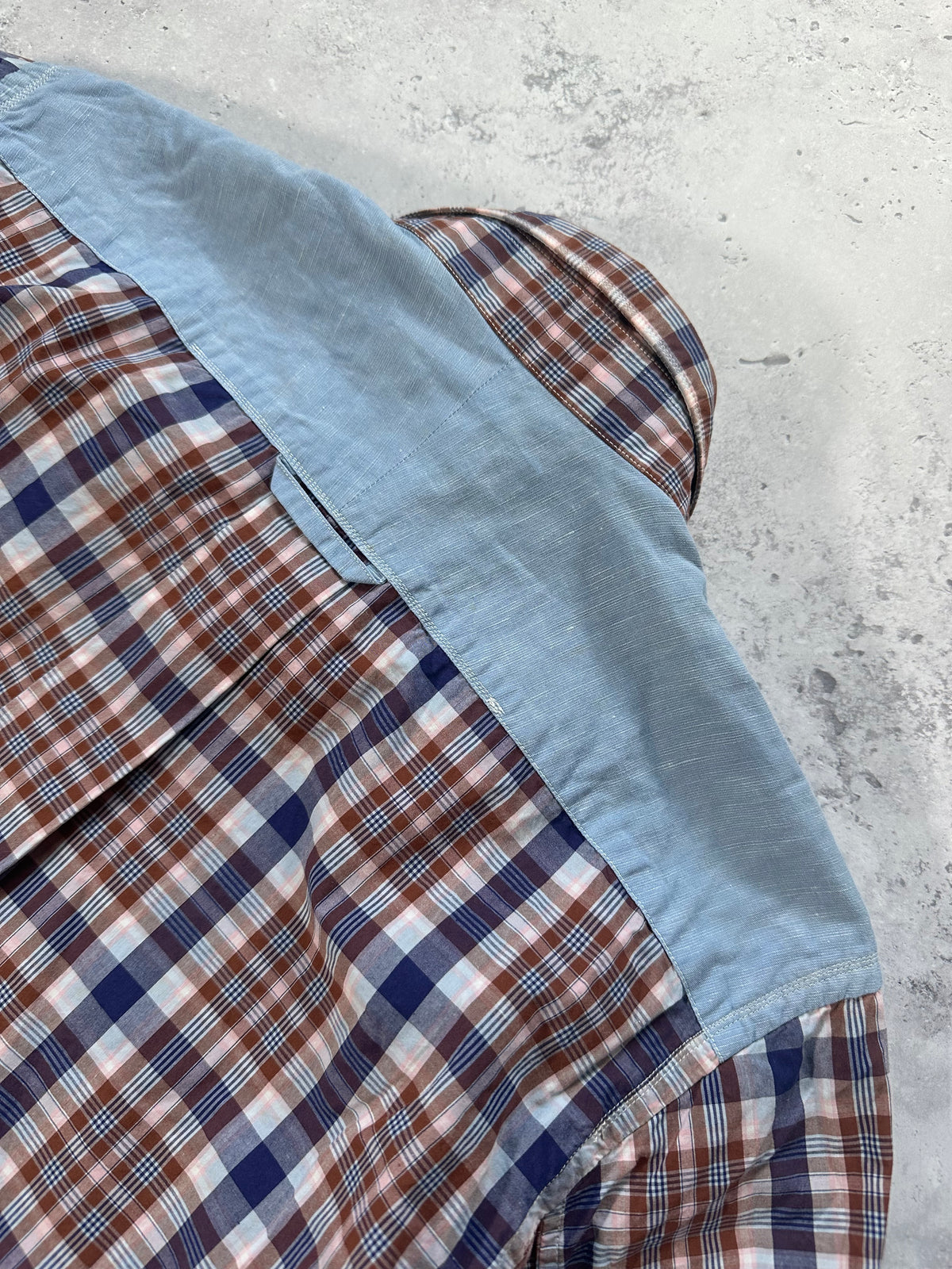Junya Watanabe MAN Comme Des Garçons AD2012 Plaid Longsleeve Shirt (S)