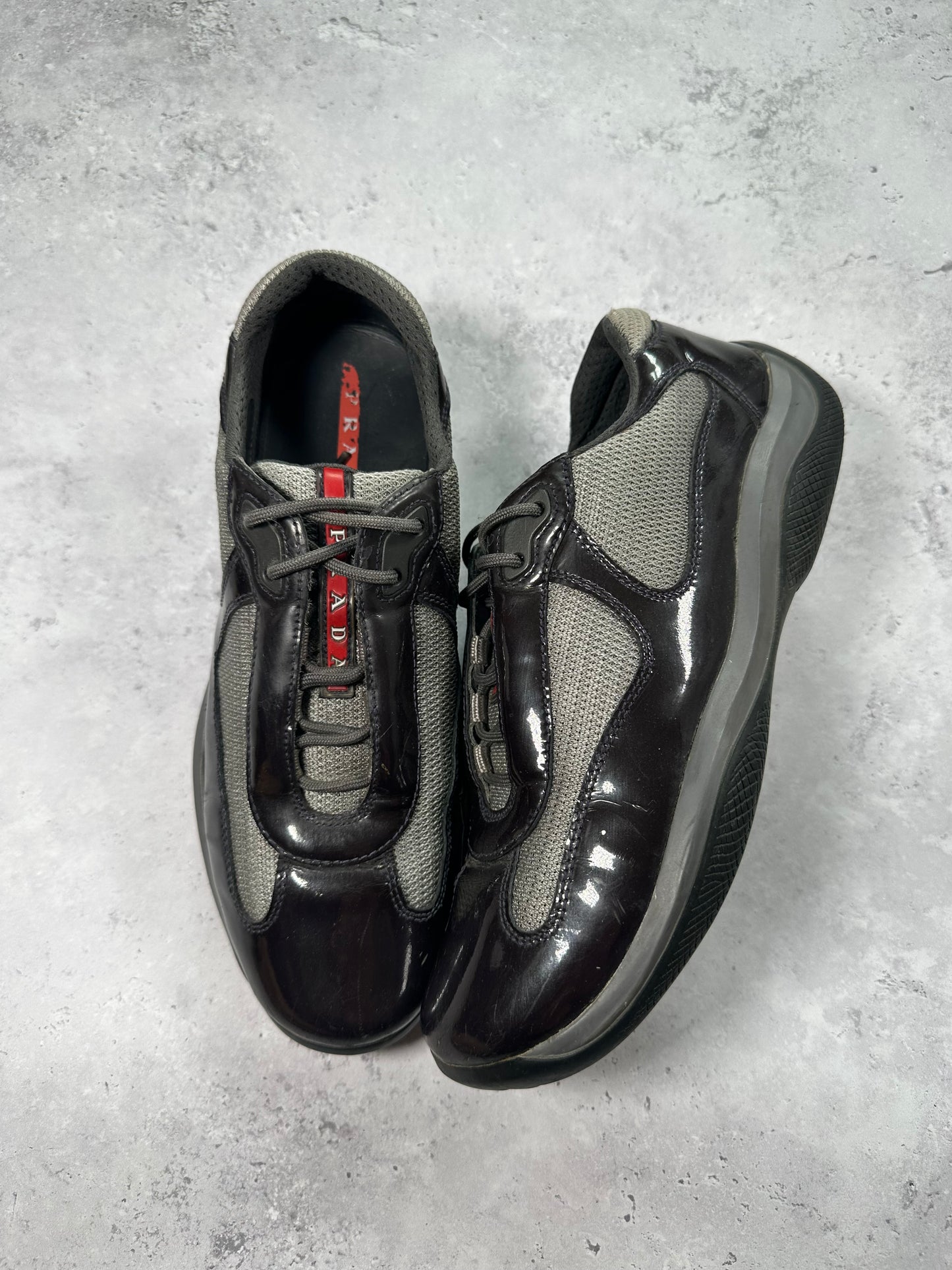 Prada America’s Cup Sneakers in Black