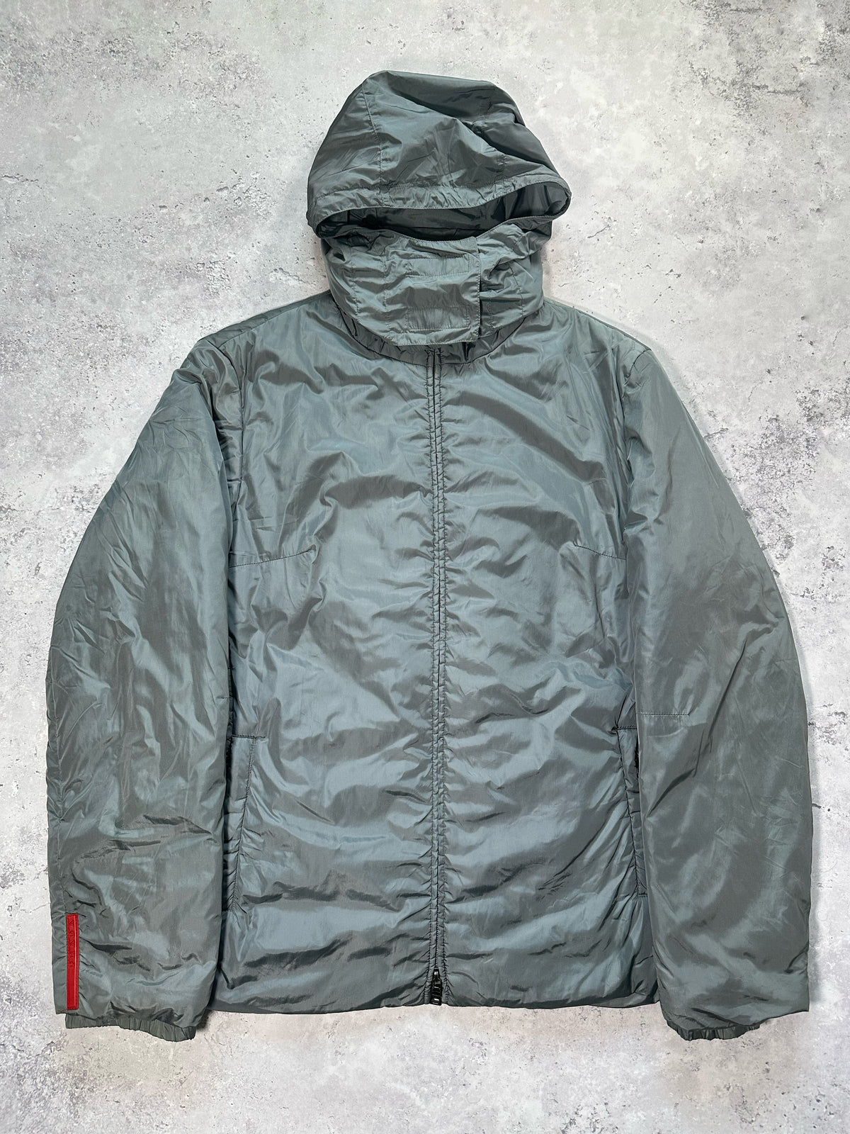 Prada Sport 2000s Technical Padded Hooded Jacket (S-M)