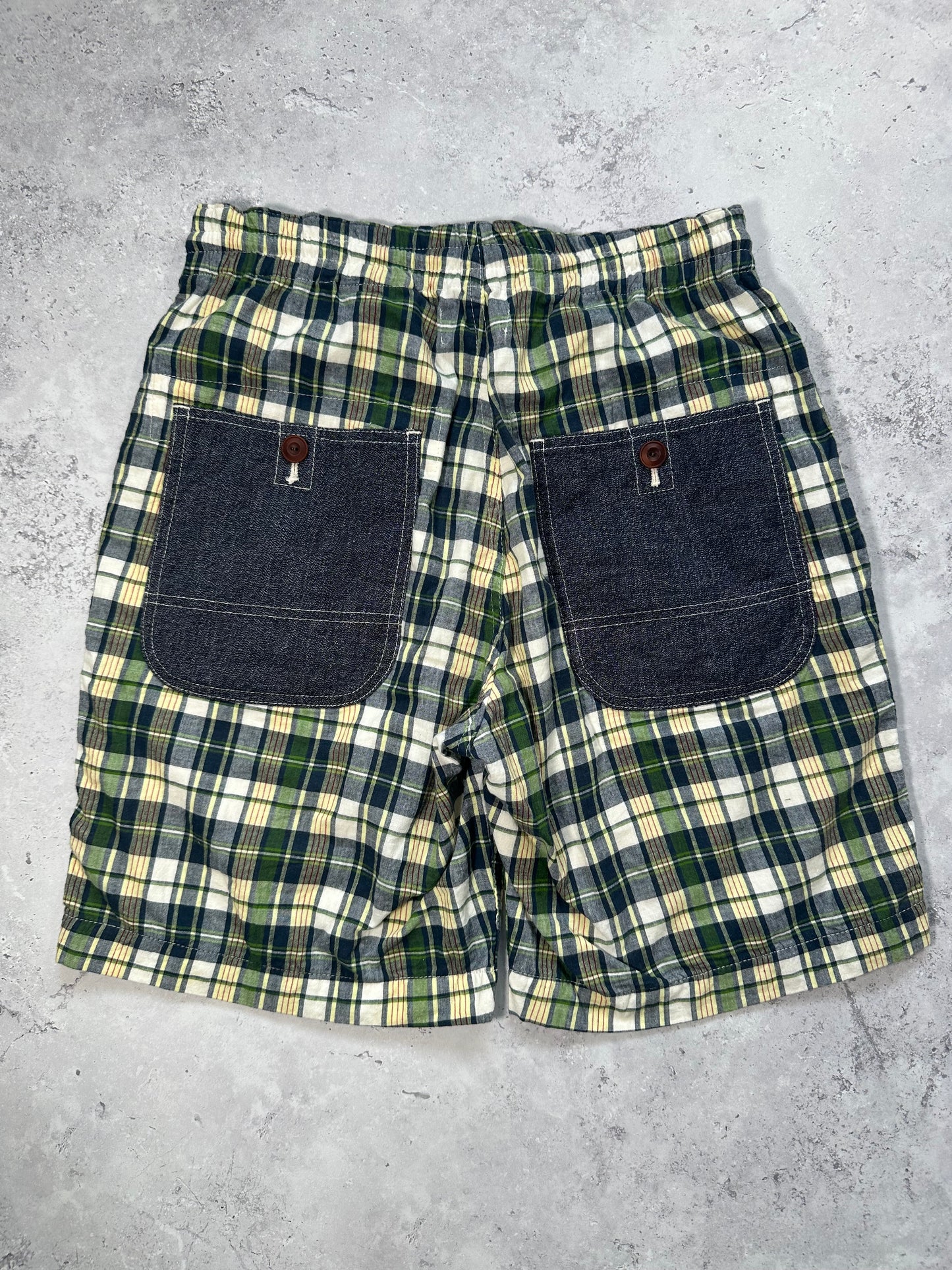 eYe Junya Watanabe MAN Comme des Garçons AD2014 Plaid Shorts (M)