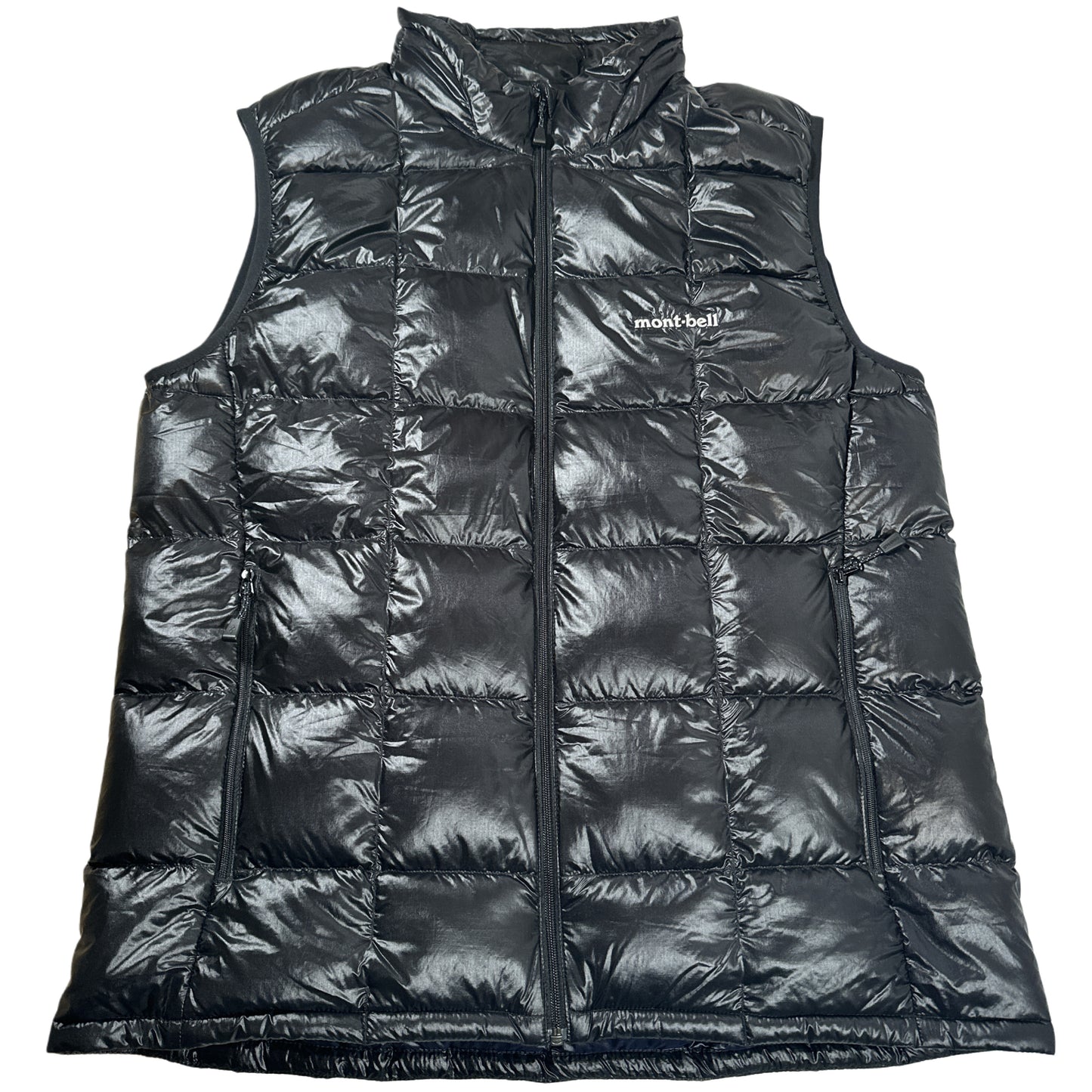 Montbell Square Stitch Superior Down Gilet / Puffer Jacket - Black