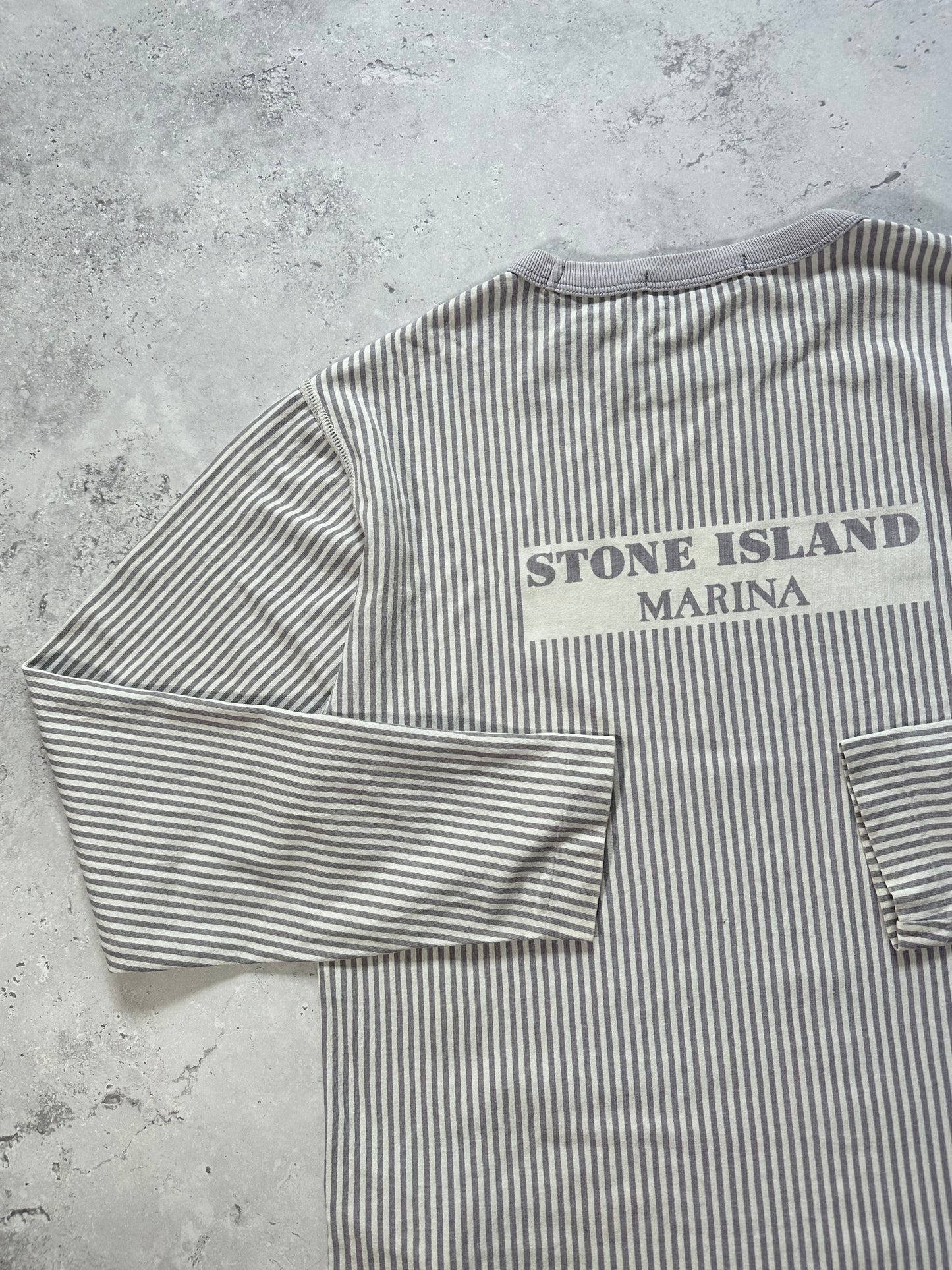 Stone Island Marina Striped Longsleeve Tshirt