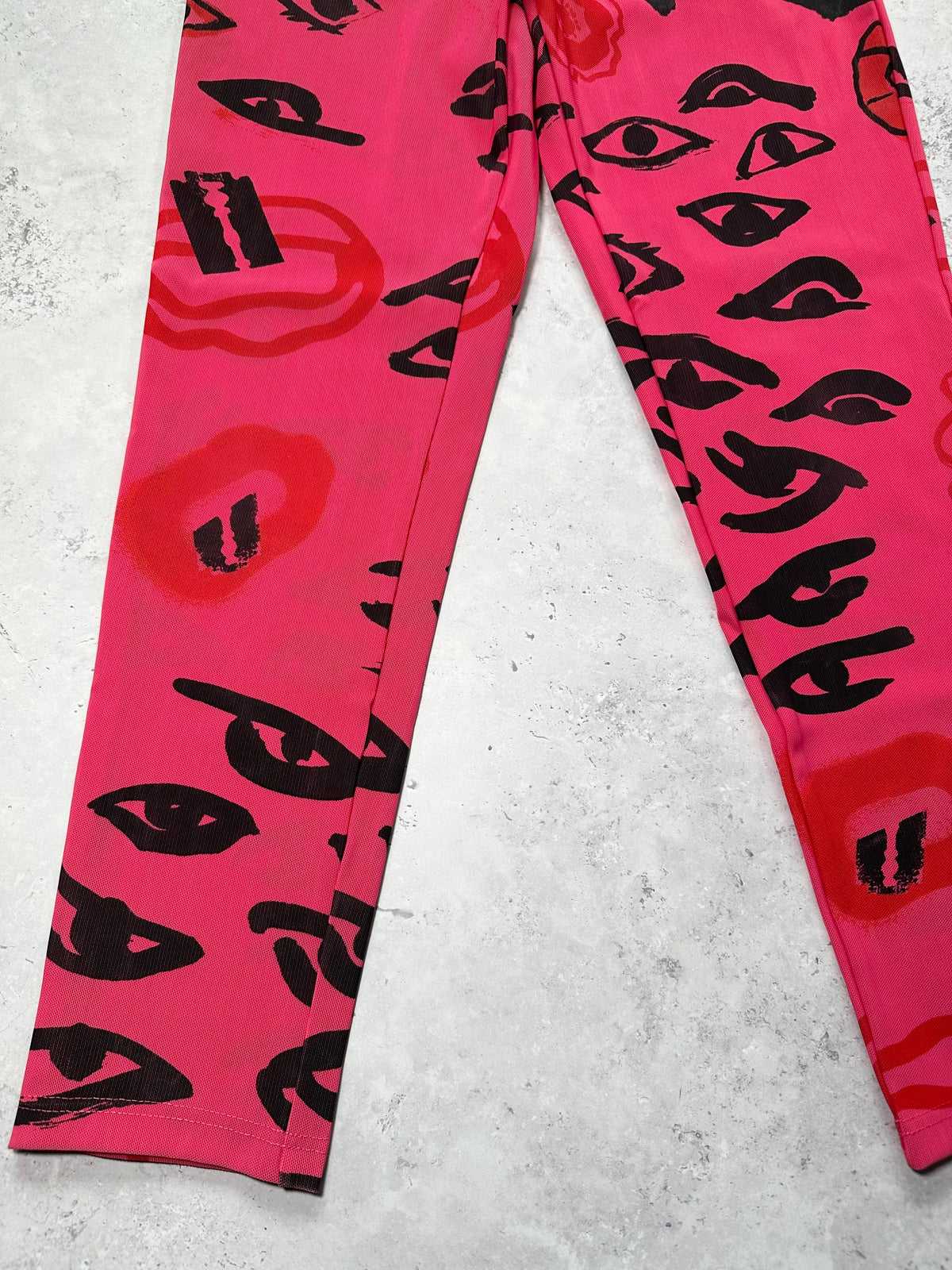 *Runway* Comme des Garçons AD2000 Eye Print Trousers