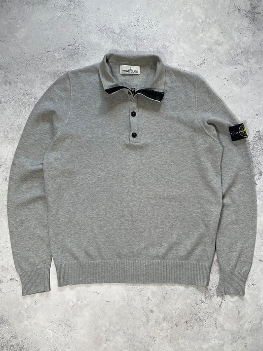 Stone Island SS2018 Quarter Zip Sweatshirt Jumper