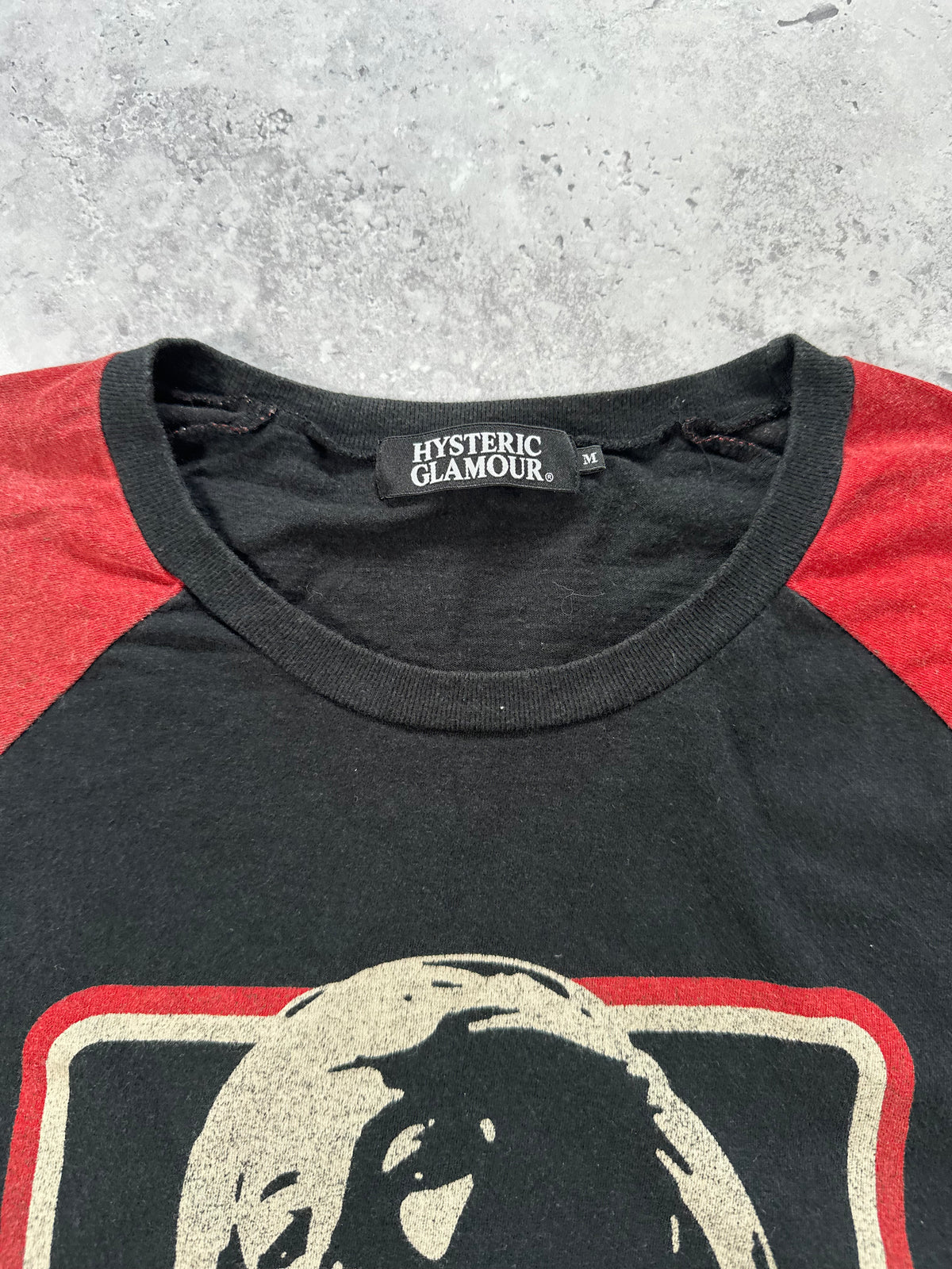 Hysteric Glamour Big Graphic Raglan Tshirt (M)