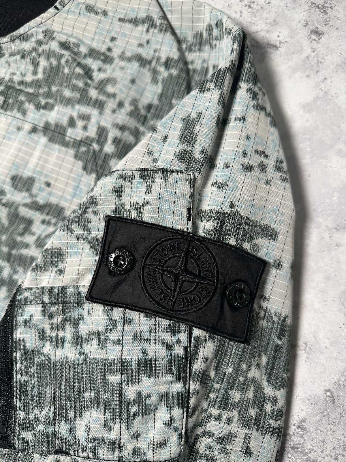 Stone Island Shadow Project 2019 DPM Chiné Bomber Jacket (M)
