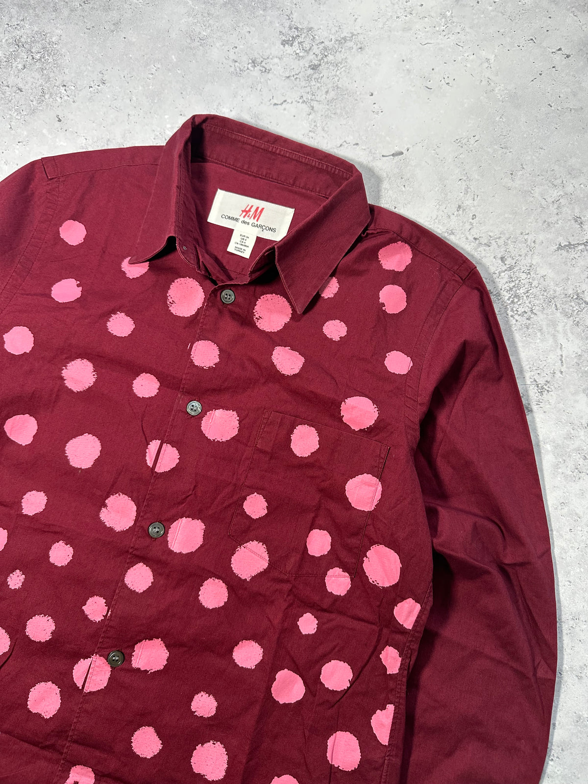 Comme des Garçons x H&M 2008 Polka Dot Longsleeve Shirt