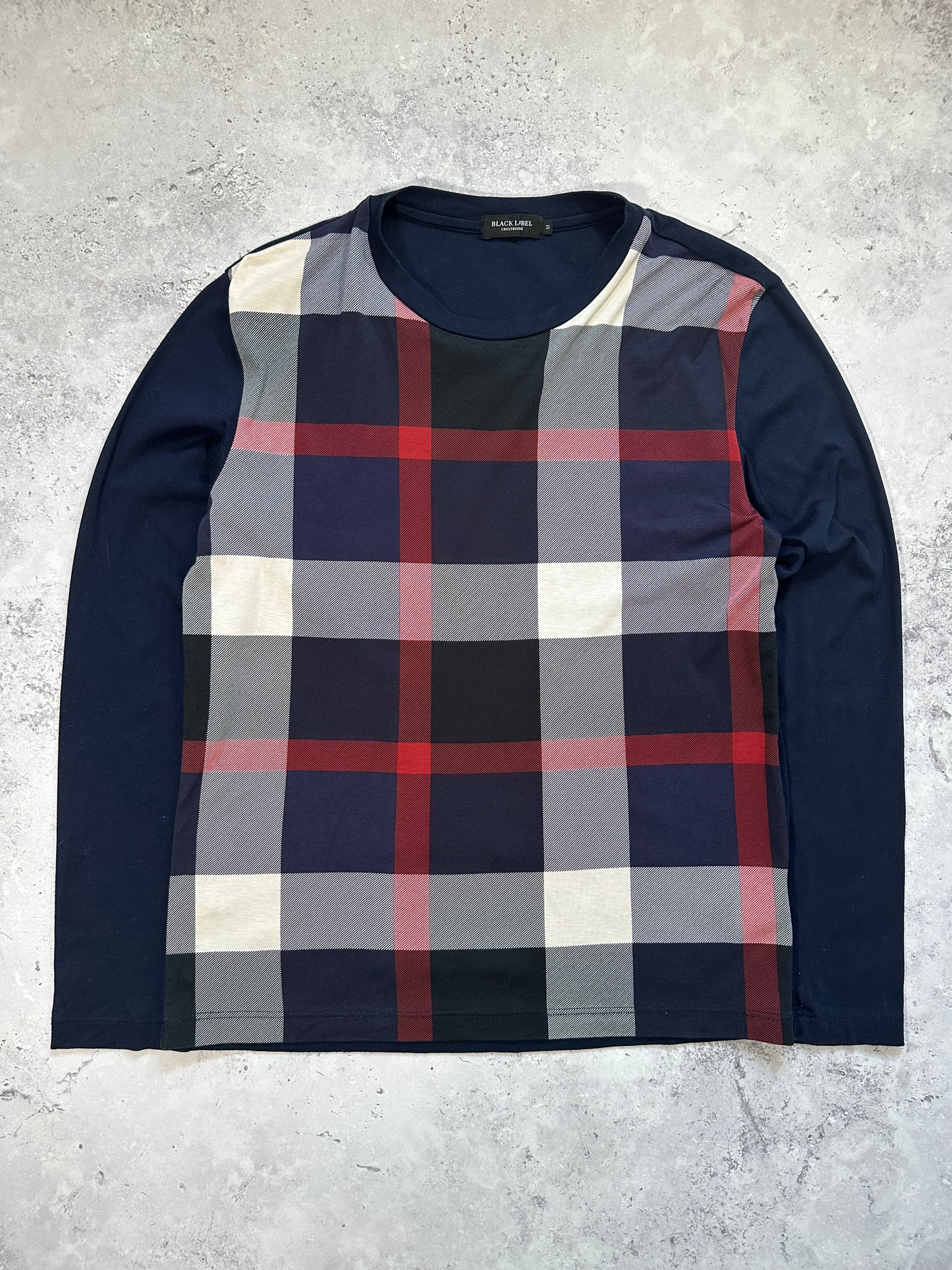 Burberry Black Label 2011 Plaid Check Longsleeve T-Shirt
