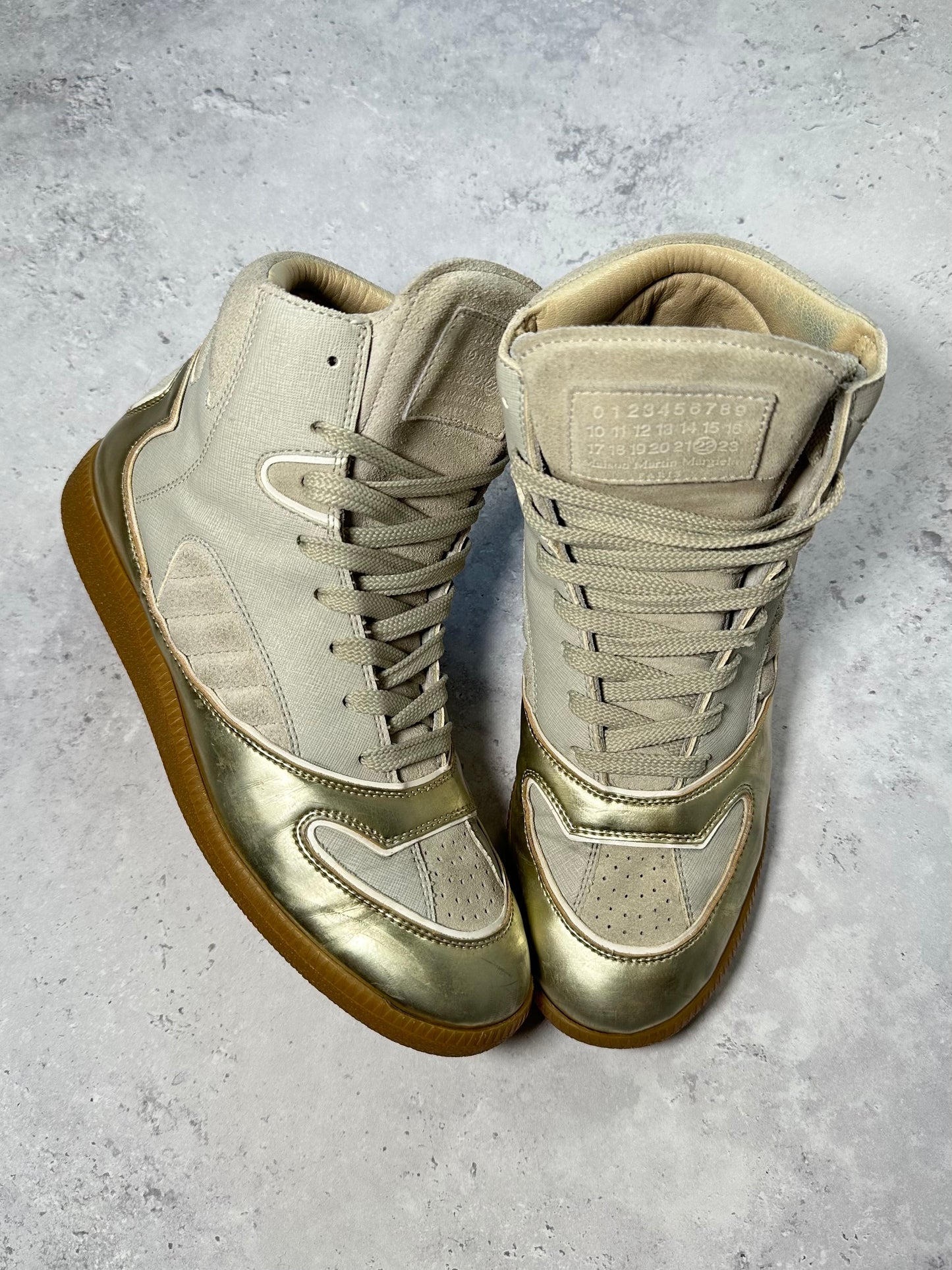 Maison Margiela 2012 Cadillac High Top Sneakers (EU 39 / UK6 / US 7)