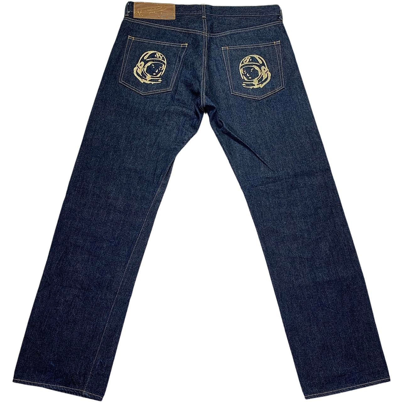 Billionaire Boys Club Embroidered Running Dog Selvedge Jeans