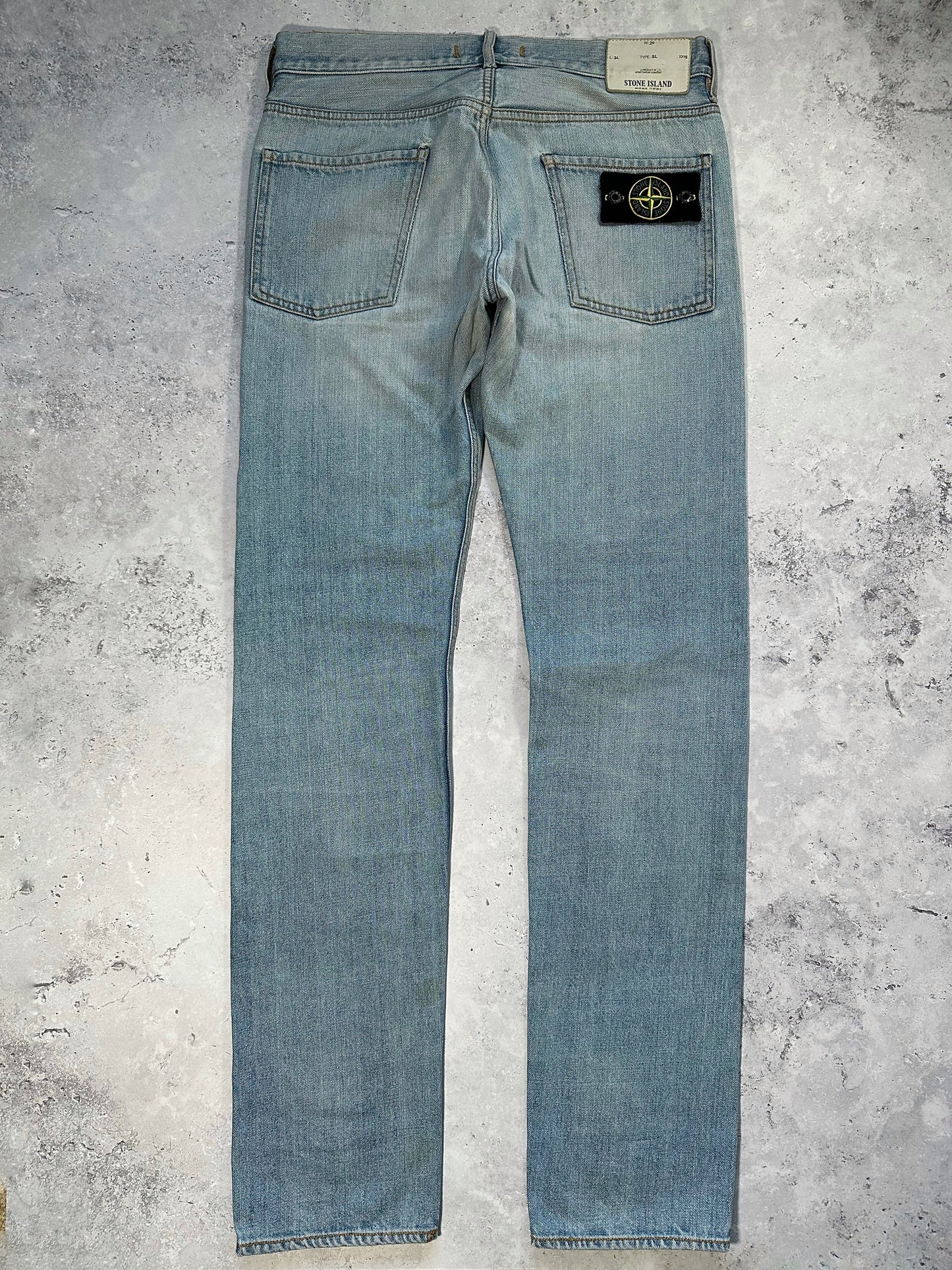 Stone Island 2010 Light Wash Denim Jeans (W30L34)