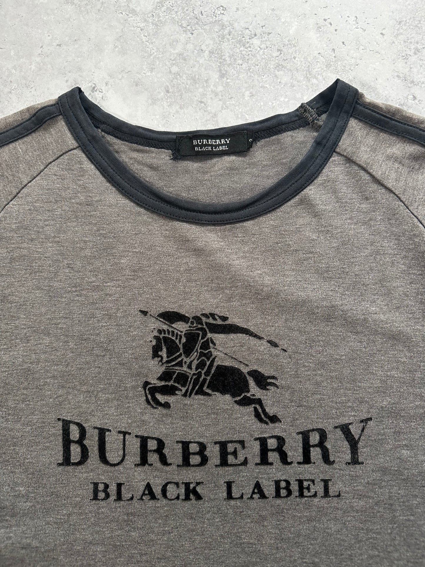 Burberry Black Label 2006 No. 8 Spellout T-Shirt (M)