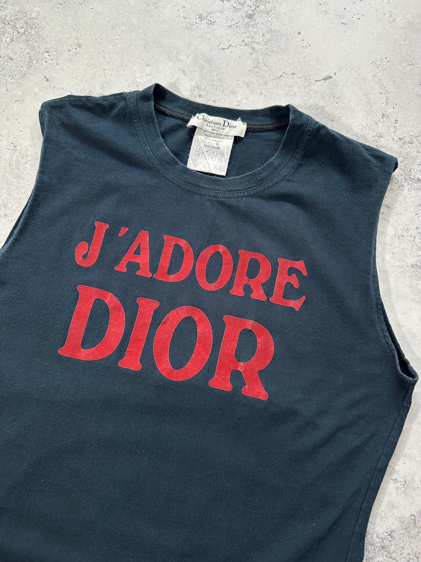 Christian Dior J’adore Dior Tank Top Vest by John Galliano