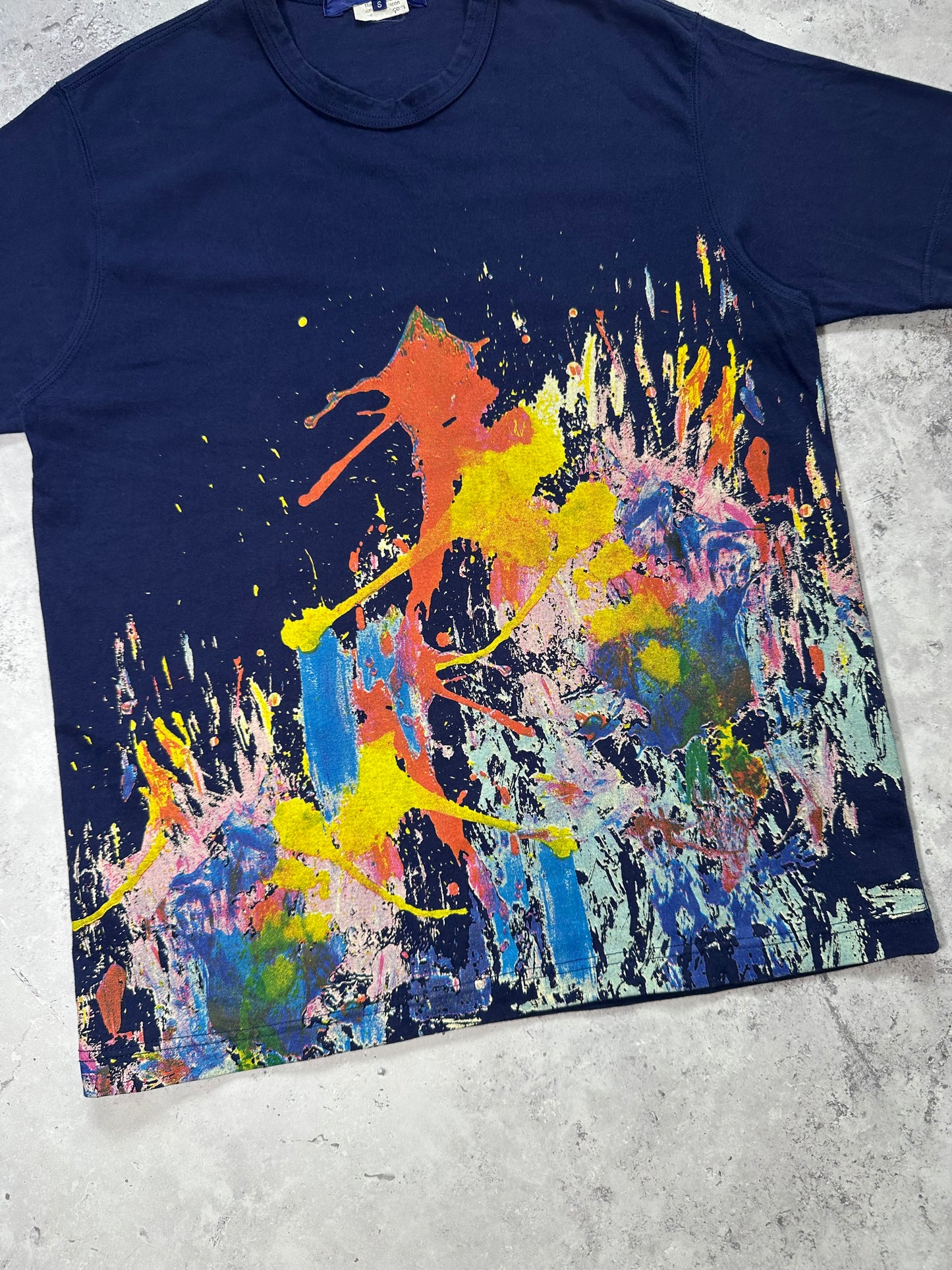 Junya Watanabe MAN Comme des Garçons AD2017 Paint Splatter Tshirt (S-M)