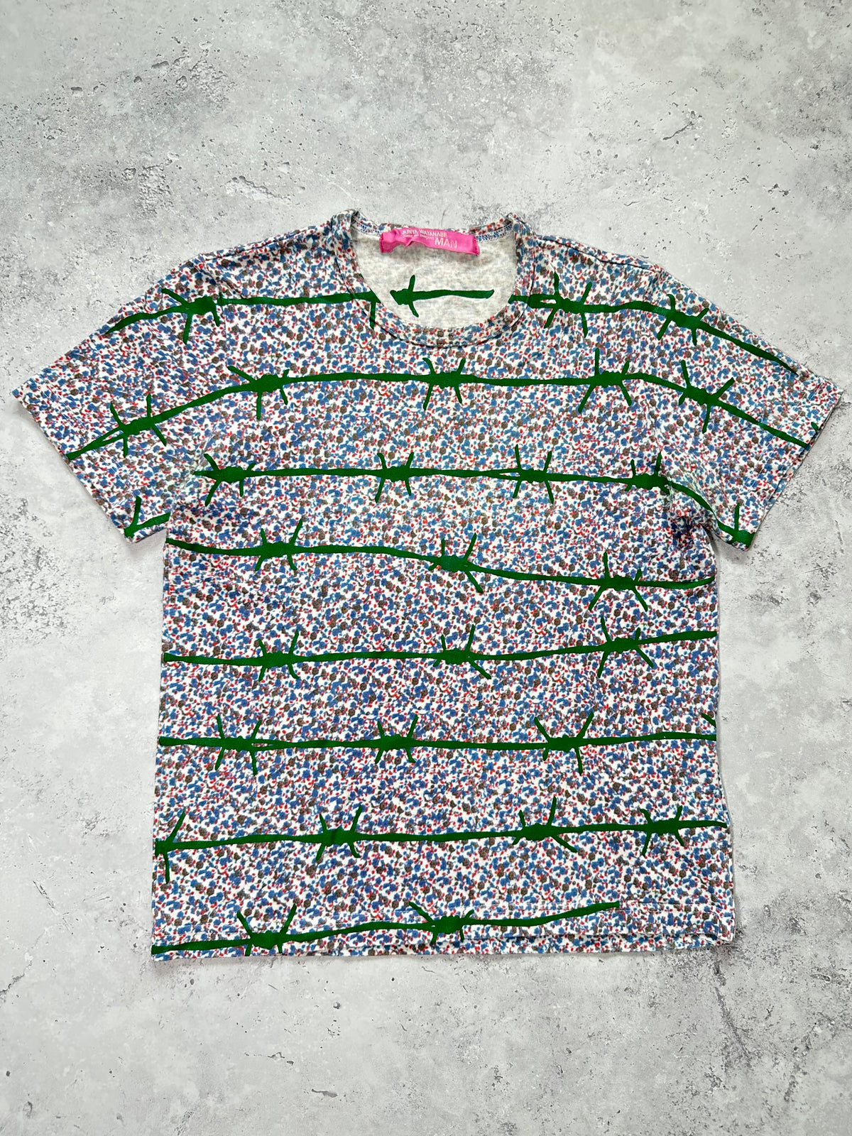 Junya Watanabe MAN Comme des Garçons AD2003 Barbedwire Tshirt (S)
